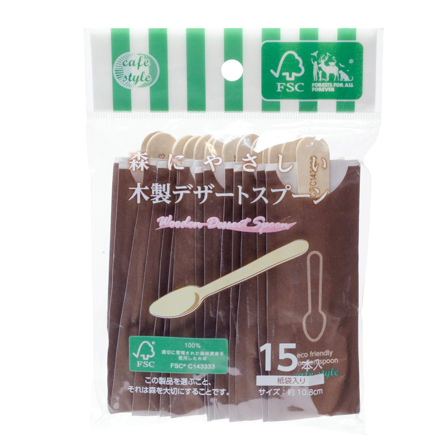 Amazon.co.jp: ストリックスデザイン 森にやさしい 木製 デザート