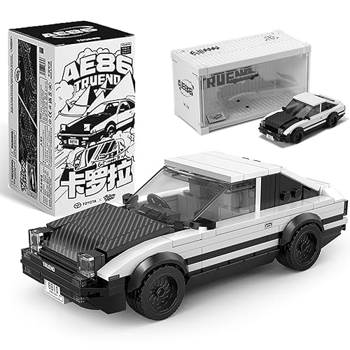 AE86 Trueno Car Building Kit, 327PCS Sports Car Model with