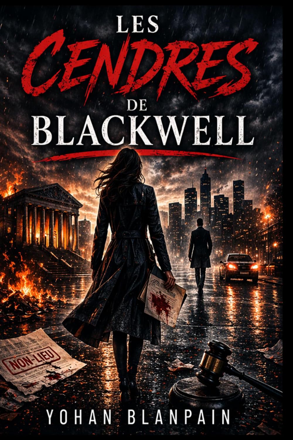 Les Cendres de Blackwell: Thriller juridique avec pointe de romance