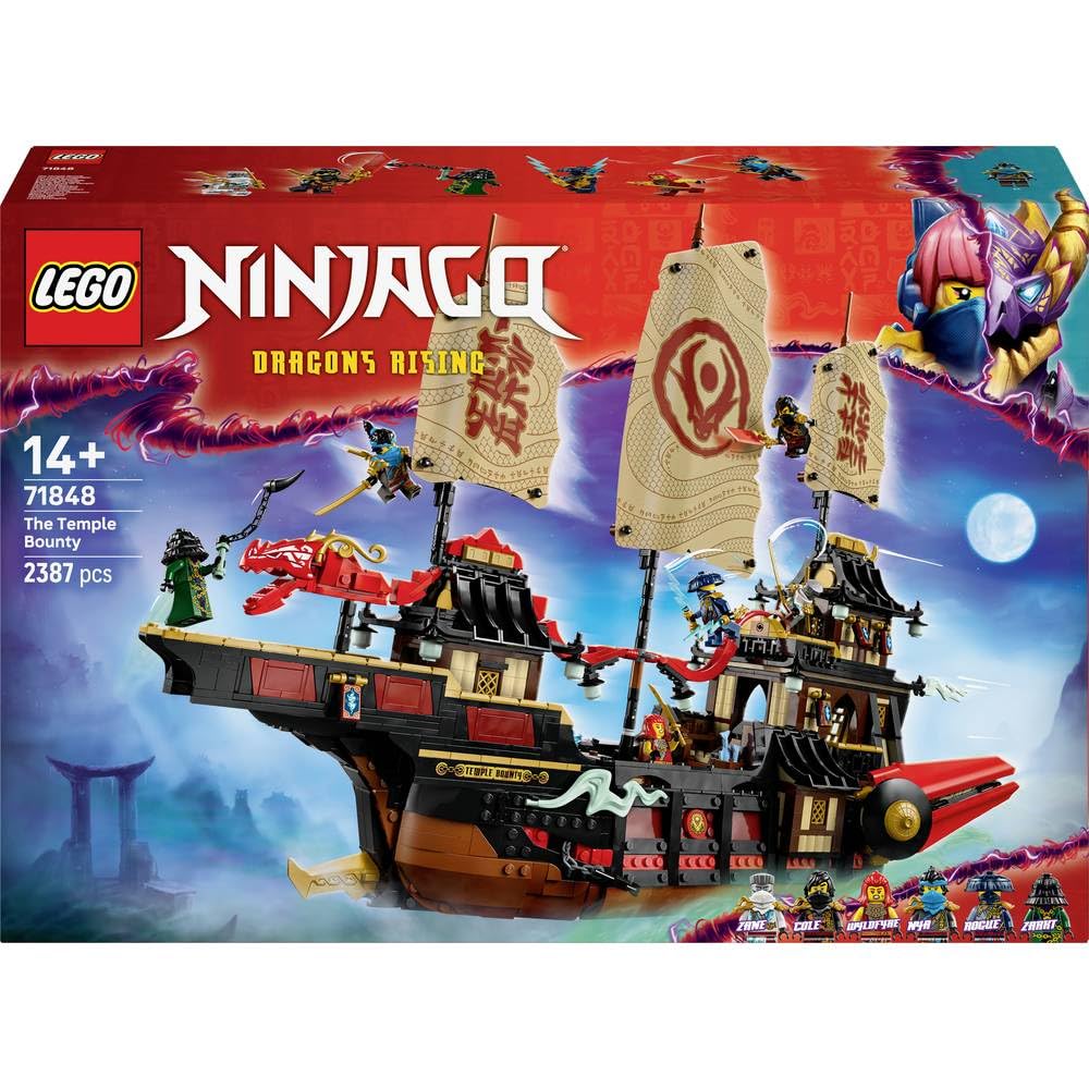 LEGO 71848 NINJAGO Der Tempel-Flugsegler