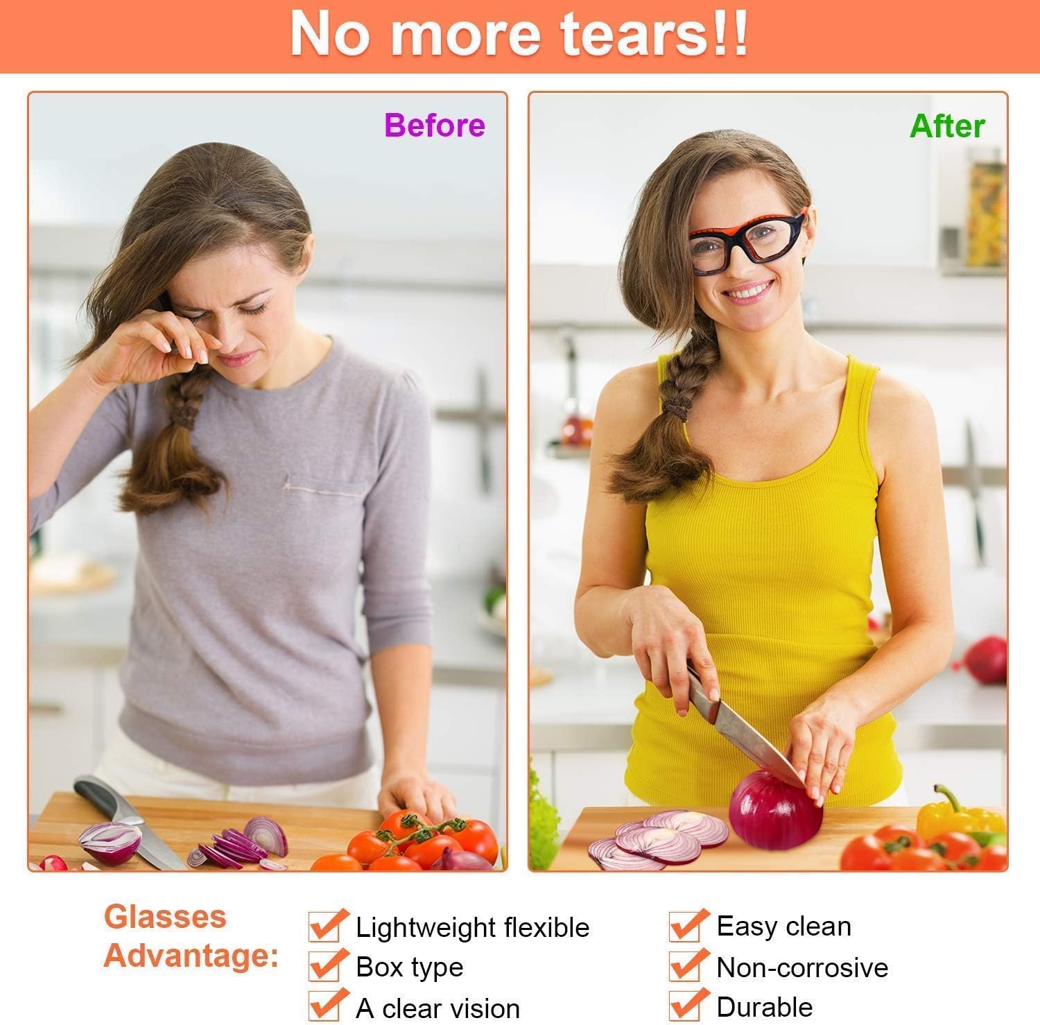 Orange & Pink Goggles Bundle - Anti Fog - Anti Scratch - One Size Fit Protection