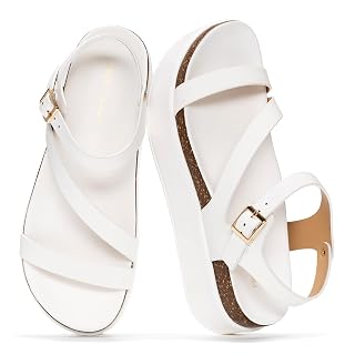Project Cloud Platform Sandals Women Footwear - Plush & Soft Insole Wedge Sandals for Women Footwear Stylish Platform Shoes with Adjustable Straps (Mellow) - Amazon product rated Grade A
