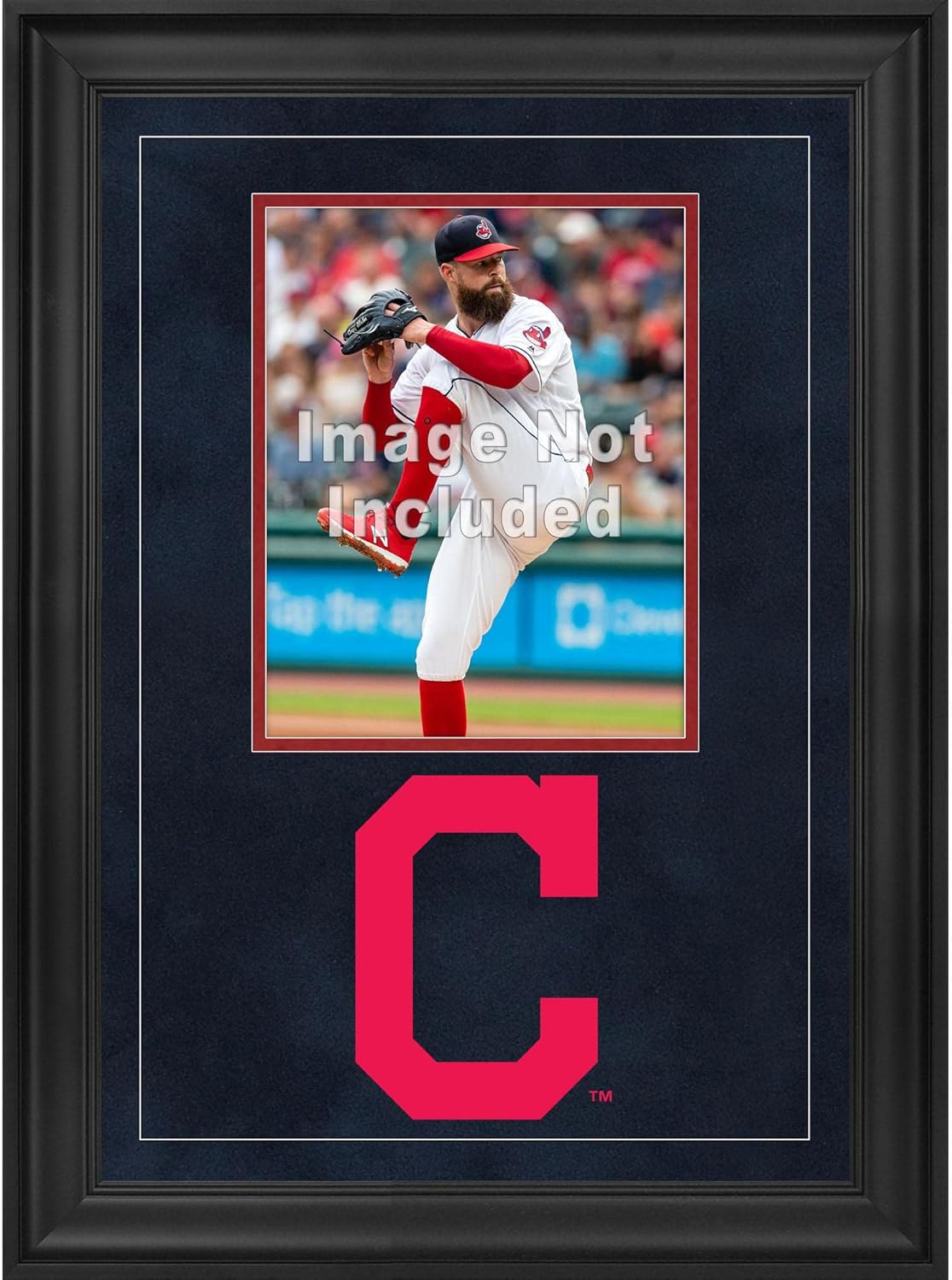 Cleveland Indians Deluxe 8" x 10" Vertical Photograph Frame with Team Logo - Baseball Other Display Cases