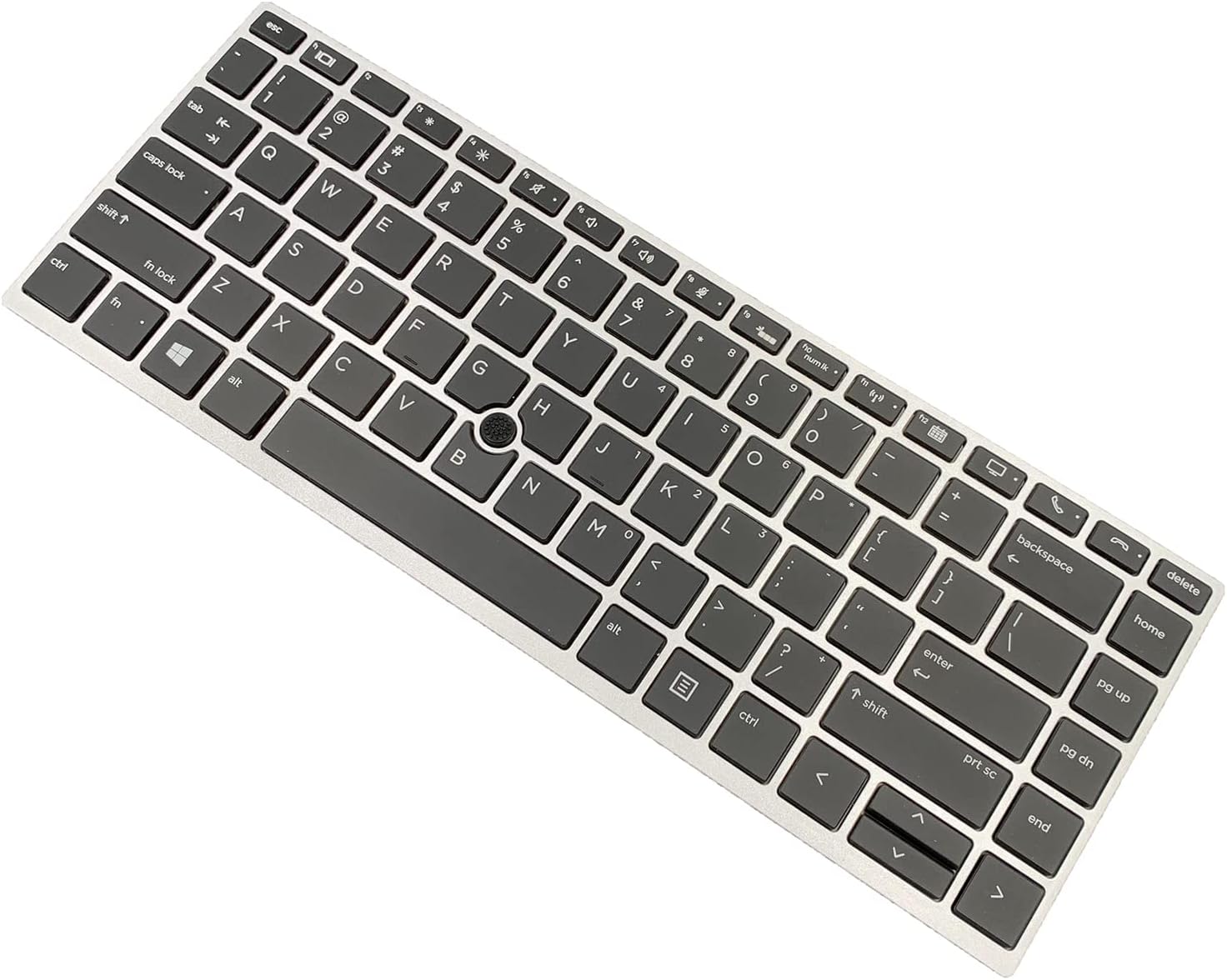 Laptop Replacement US Layout with Backlight with Pointing Keyboard for HP Elitebook 840 G5 G6 745 G5 L14377-001 L11307-001 w
