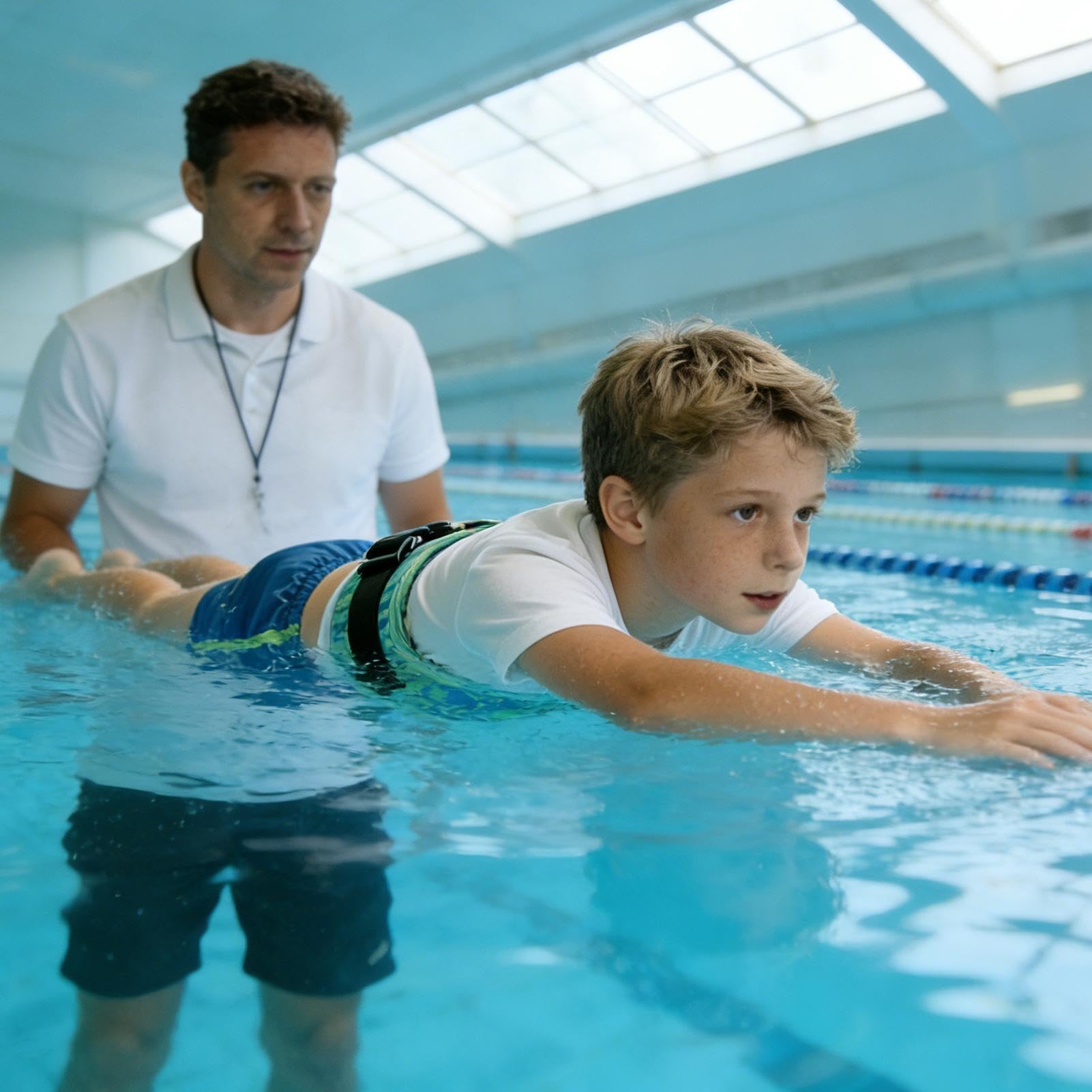 Schwimmgürtel - Auftriebshilfe für die Hüfte | Eva-Schaumstoff-Schnorchel-Auftriebsgürtel | für, See, Fluss, Meerwasserpark, Fitness, Training