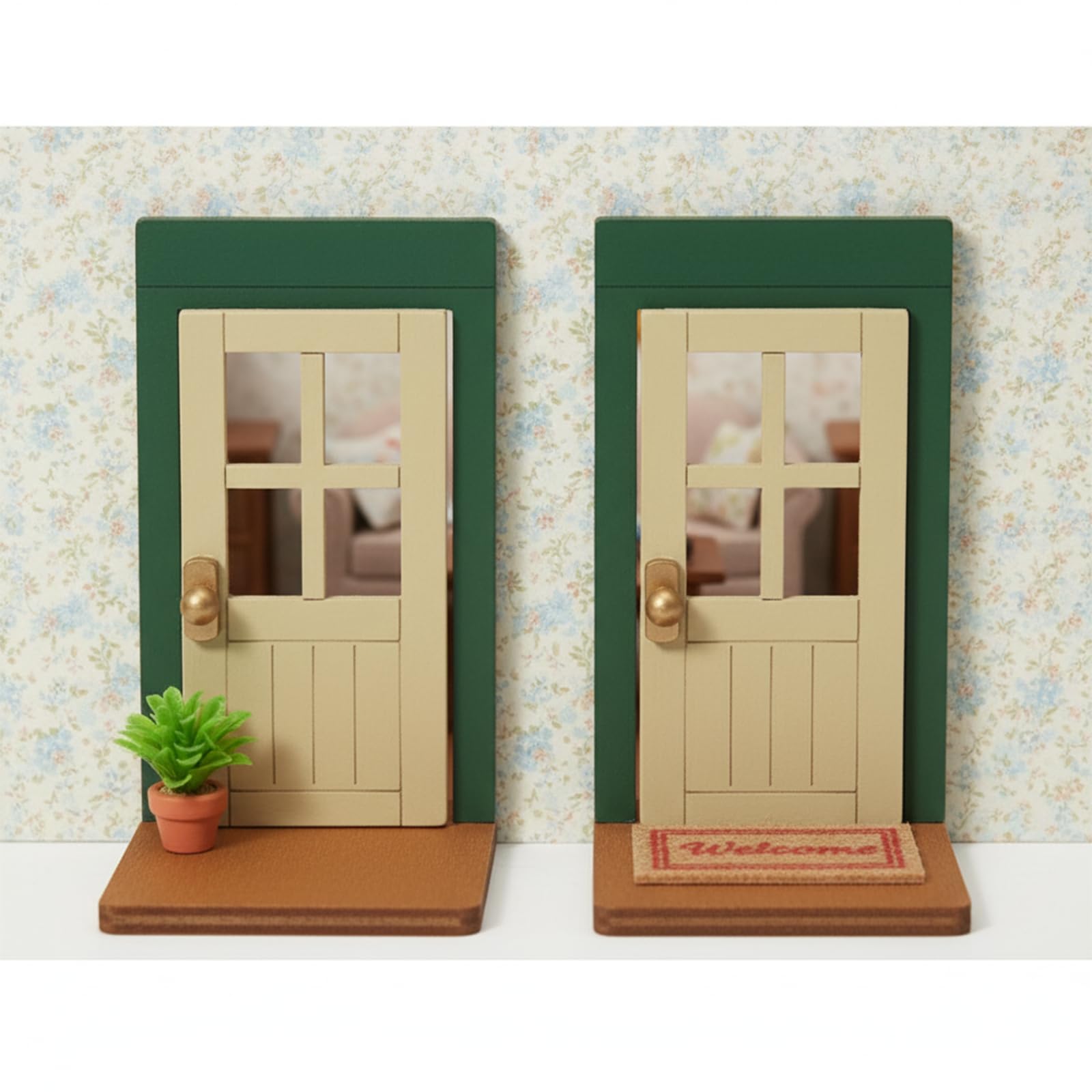 Amazon | LUOZZY ミニ木製フェアリードアモデル 1:12 ミニチュア