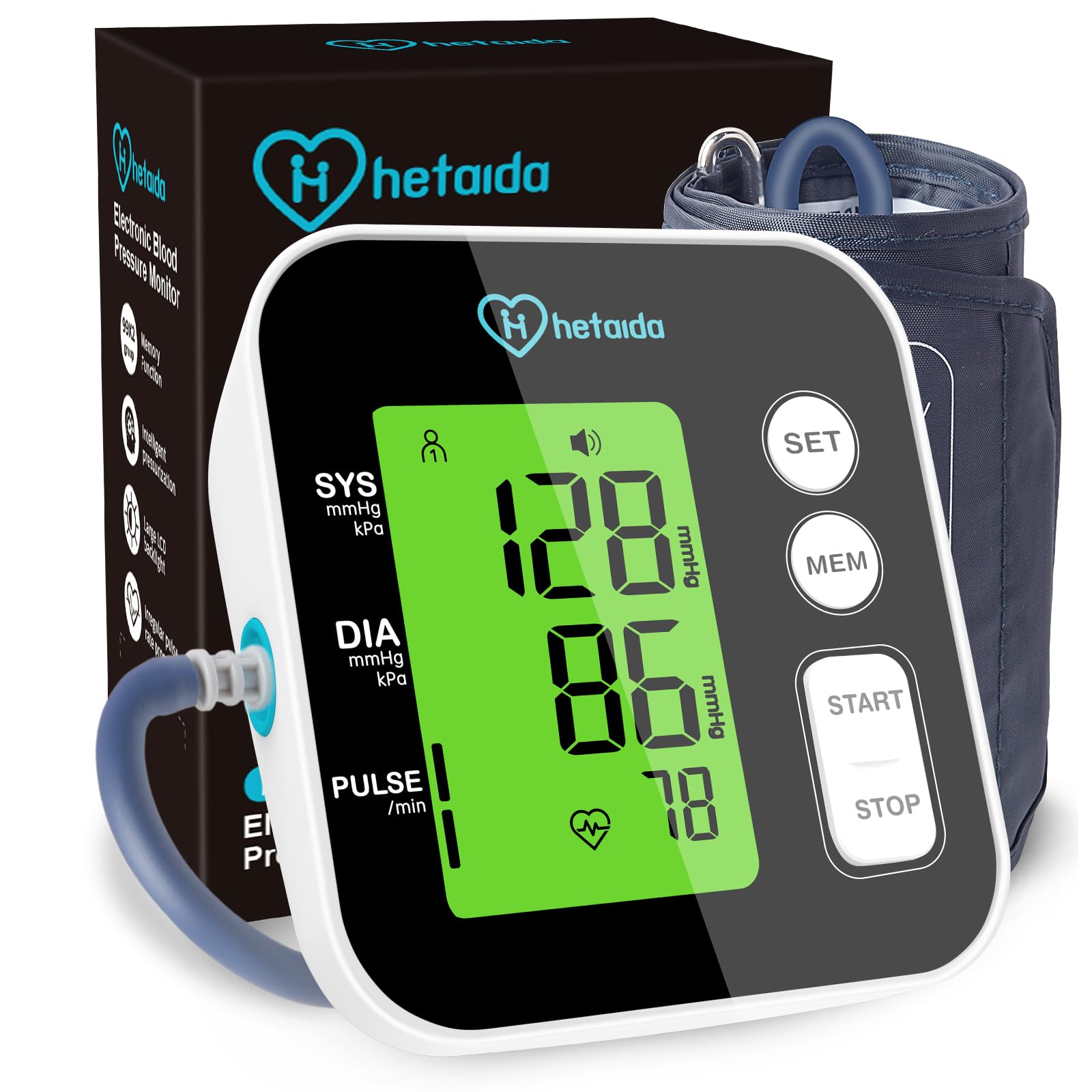 hetaida Blood Pressure Monitor