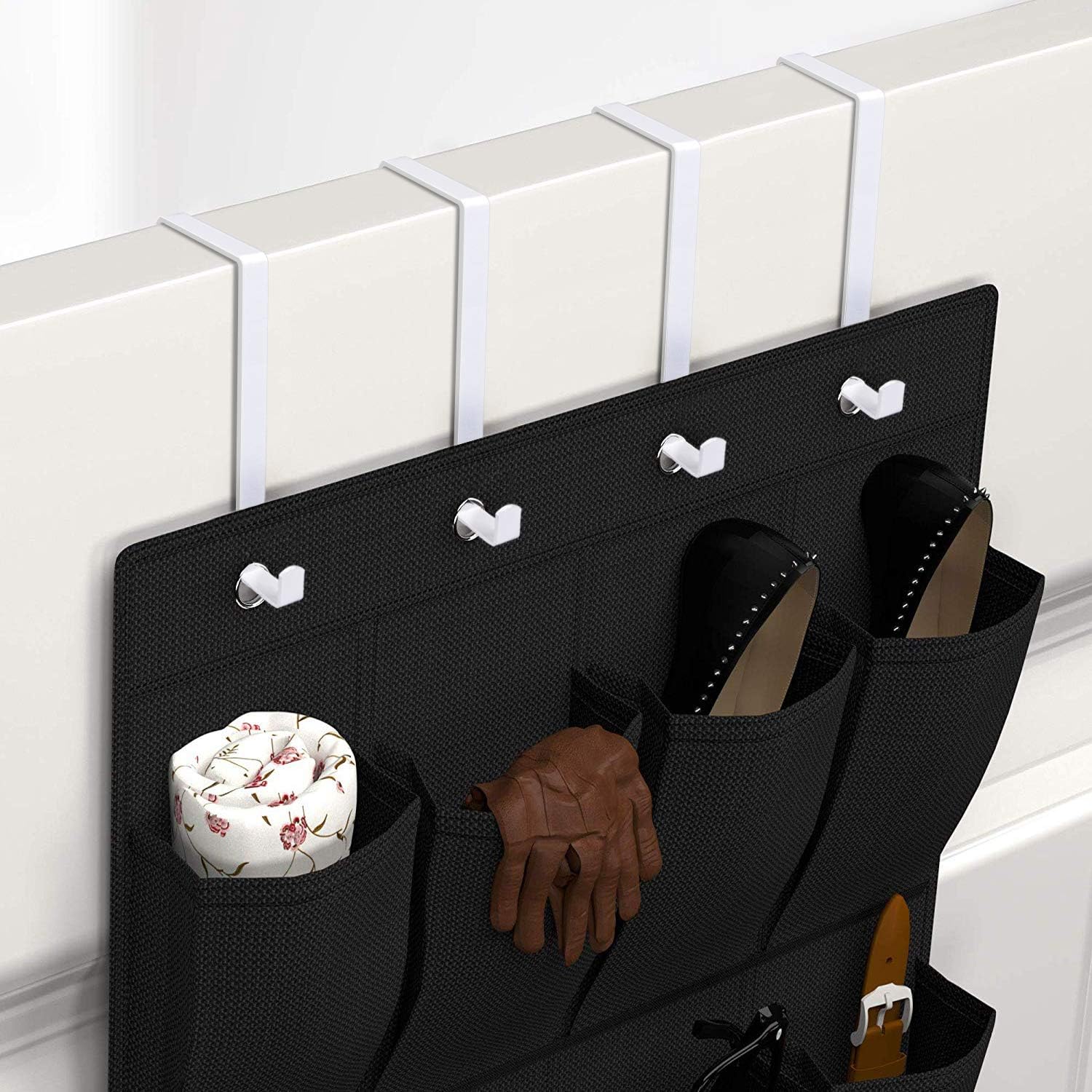 Exсluѕіvе Dіѕсоunt 50% Prісе ACMETOP 6 Pack Over The Door Hook, Z-Shaped Reversible Door Hooks, Dual Head Single Over Door Hooks Fits 1-3/8 and 1-3/4 Door Widths, Sturdy Metal Door Hanger Hold Up to 30Lbs (White)