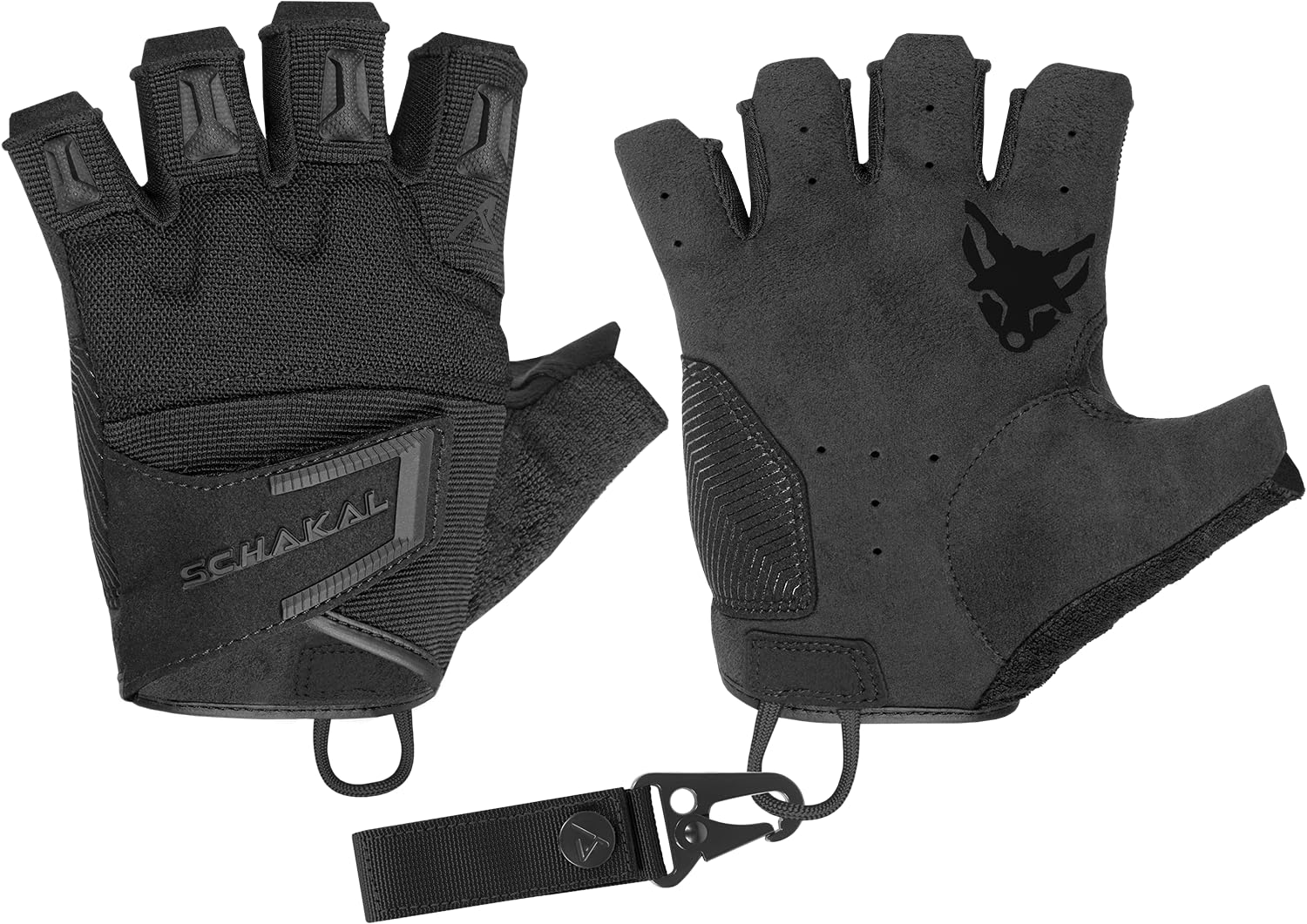 Guantes tácticos sin Dedos ACE Schakal para Paintball y Deportes de Tiro