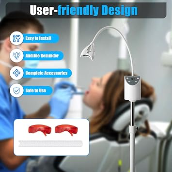 Dental Teeth Whitening Machine LED Light Accelerator LED Light System Tooth Bleaching Accelerator Set
