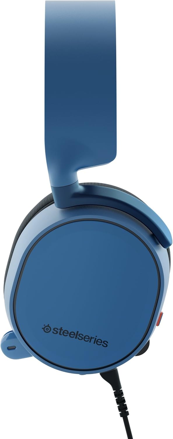 SteelSeries Arctis 3 All-Platform Gaming Headset for PC, PlayStation 4, Xbox One, Nintendo Switch, VR, Android and iOS - Boreal Blue