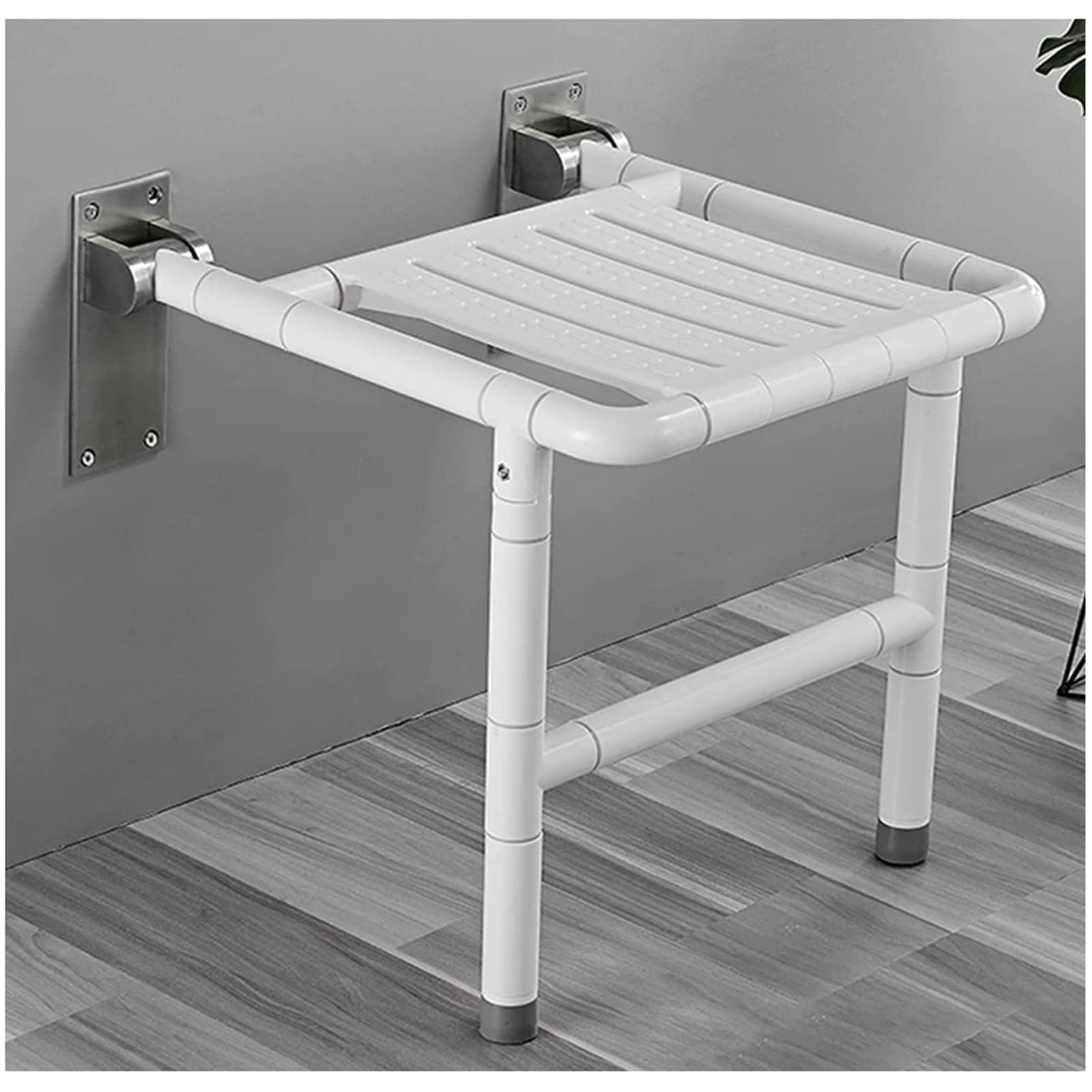 shower stool Folding Shower Seat Wall Mounted Fold Down Shower Seat Foldable Shower Chair for Bathroom Inside Shower folding