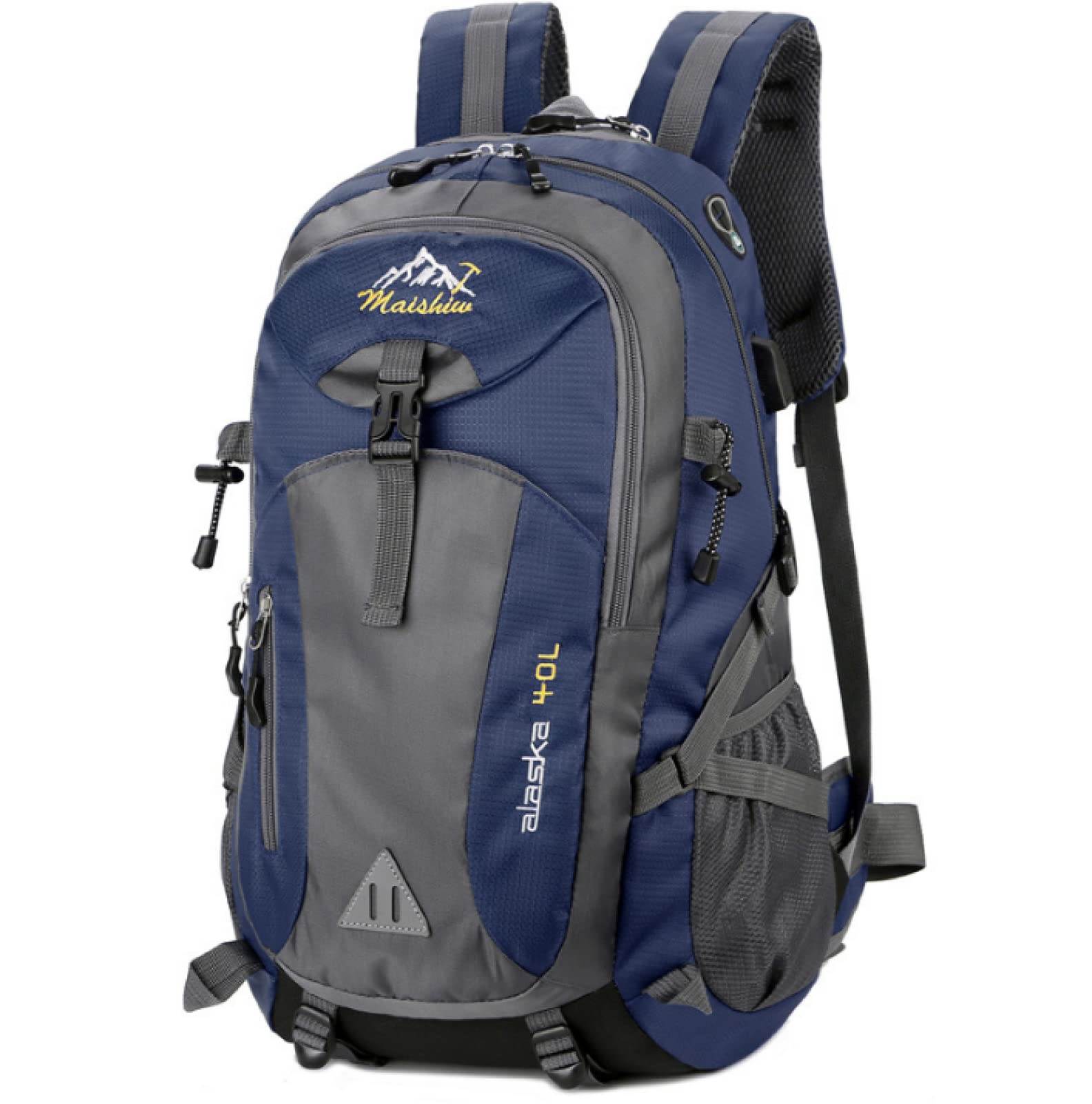 Zaino da viaggio unisex impermeabile da 40 litri Borsa sportiva Zaino da campeggio per escursionismo alpinismo all'aperto
