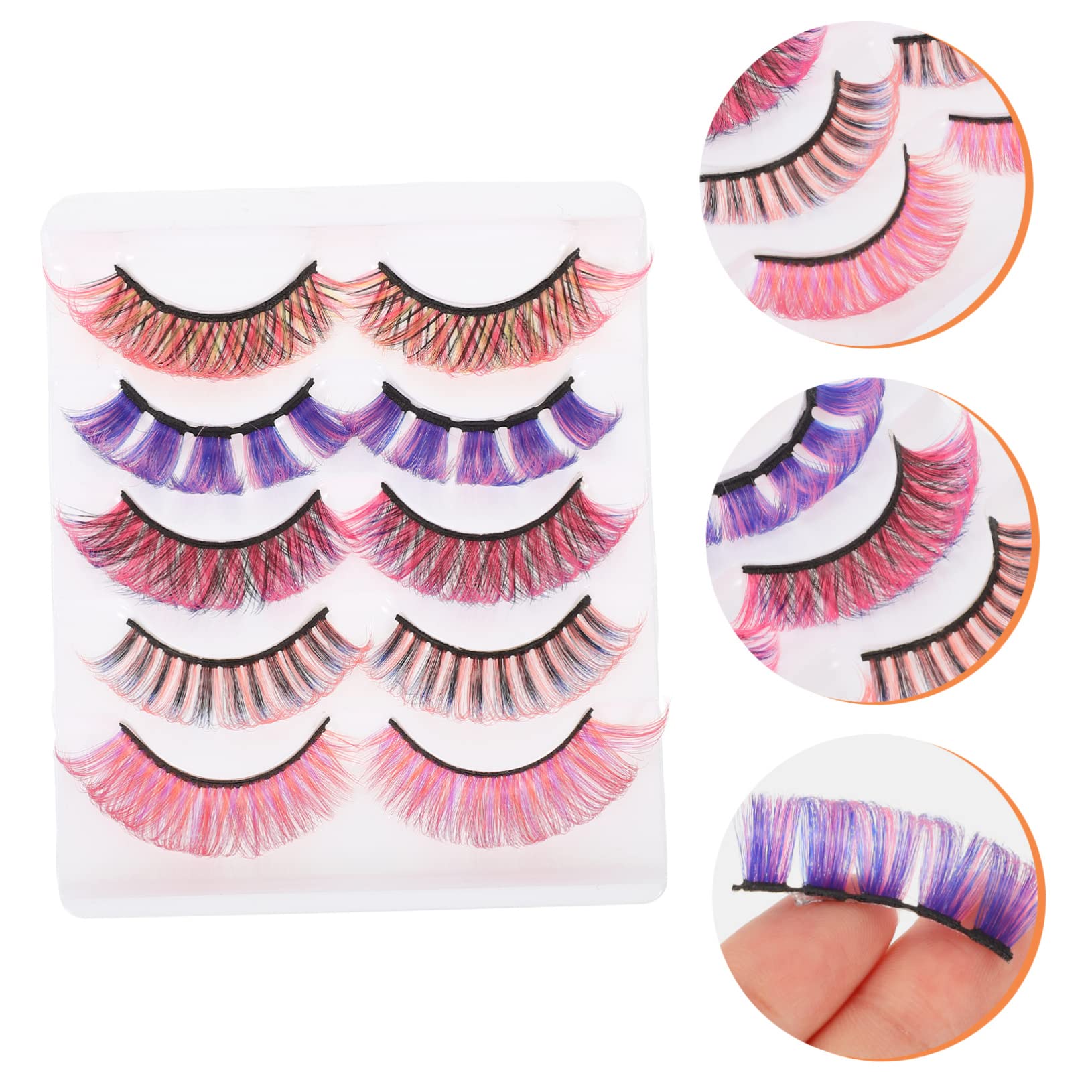 MAGICLULU 4 Scatole Di Ciglia Finte Ciglia Autoadesive Dallaspetto Naturale Set Di Ciglia Dense Per Donne Extension Per Ciglia Trucco Elegante Per Ciglia