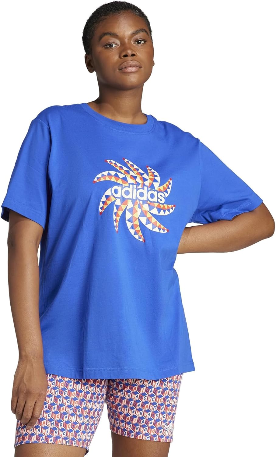 Adidas Womens Adidas X Farm Rio Graphic T-Shirt