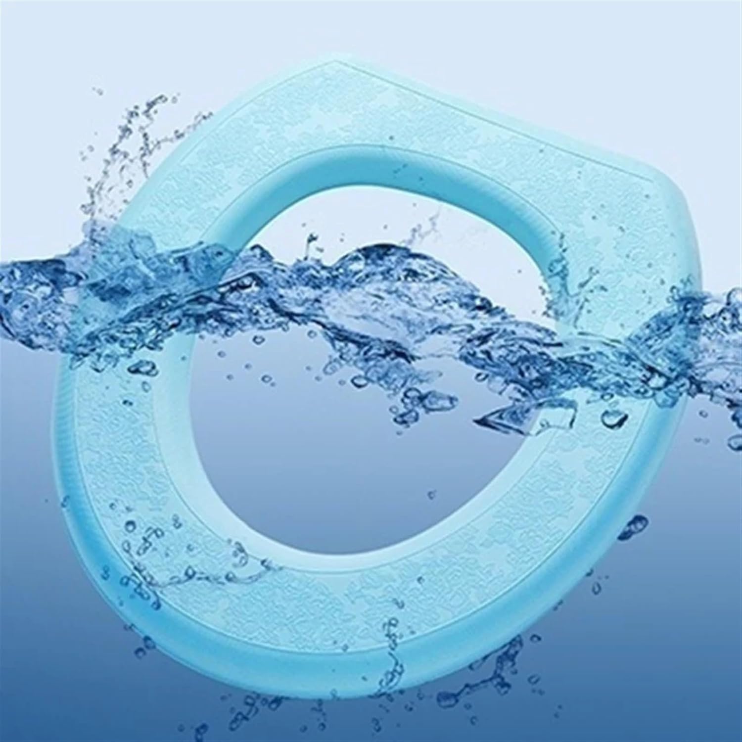 Soft Waterproof Toilet Seat Cover Bathroom Washable Closestool Mat Pad Cushion O-Shape Toilet seat Bidet Toilet Cover Accessorie (Size : O Pink)