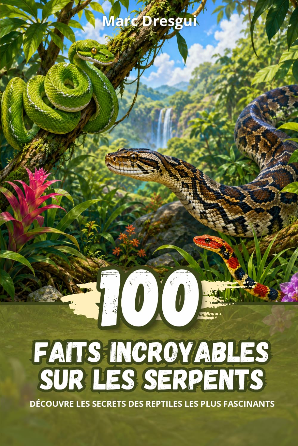 100 Faits Incroyables sur les Serpents : Découvre les secrets des reptiles les plus fascinants