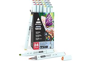 Arteza Twimarkers: The Ultimate Dual-Tipped Watercolor Magic