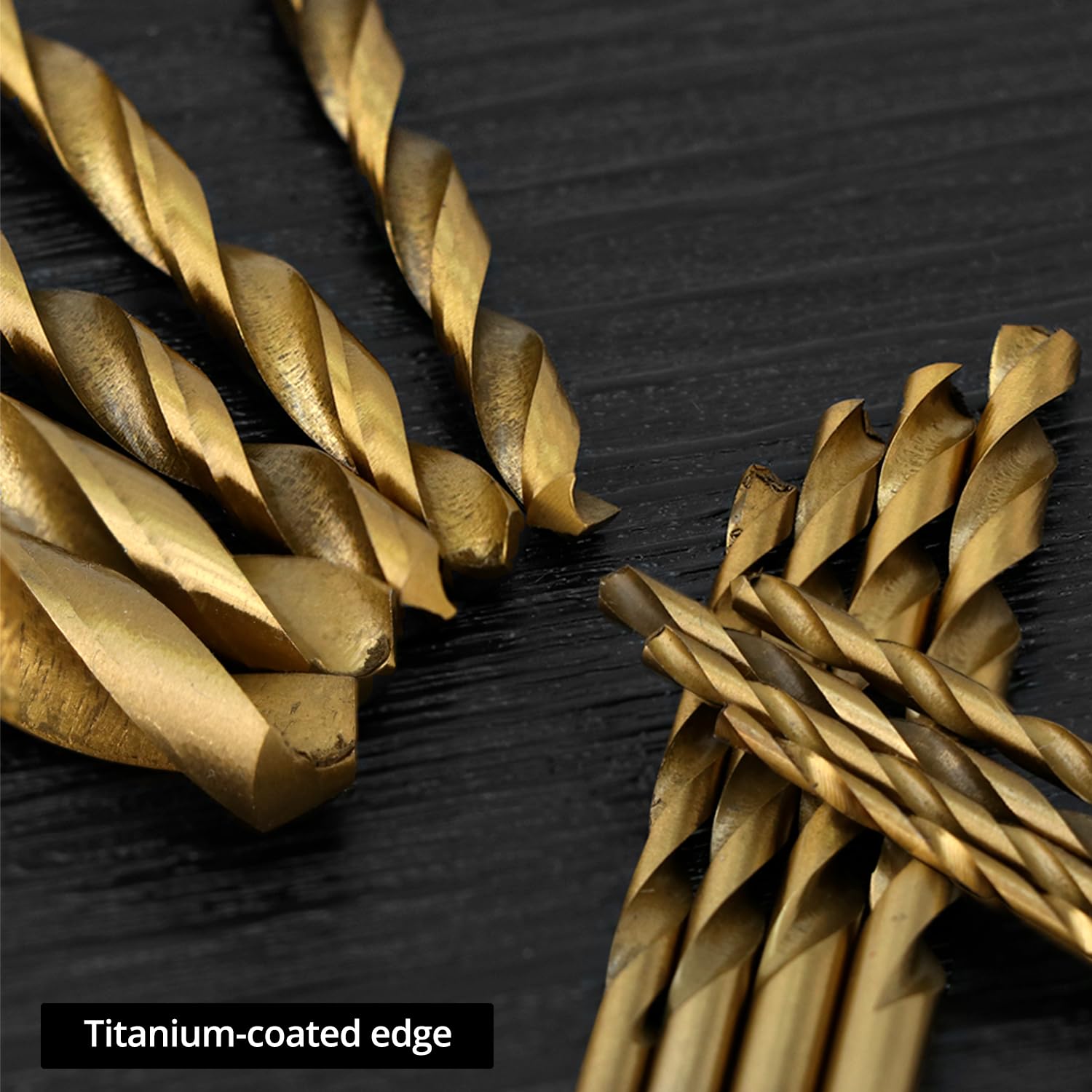 Set 99 Punte Per Trapano Legno - Acciaio HSS Rivestite In Titanio Per Fori Precisi - Foto 9