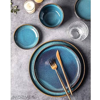 Halekulani　　  SOLAR 食器セット Amazon.co.jp: 星空シリーズ、食器セット ストーンウェア