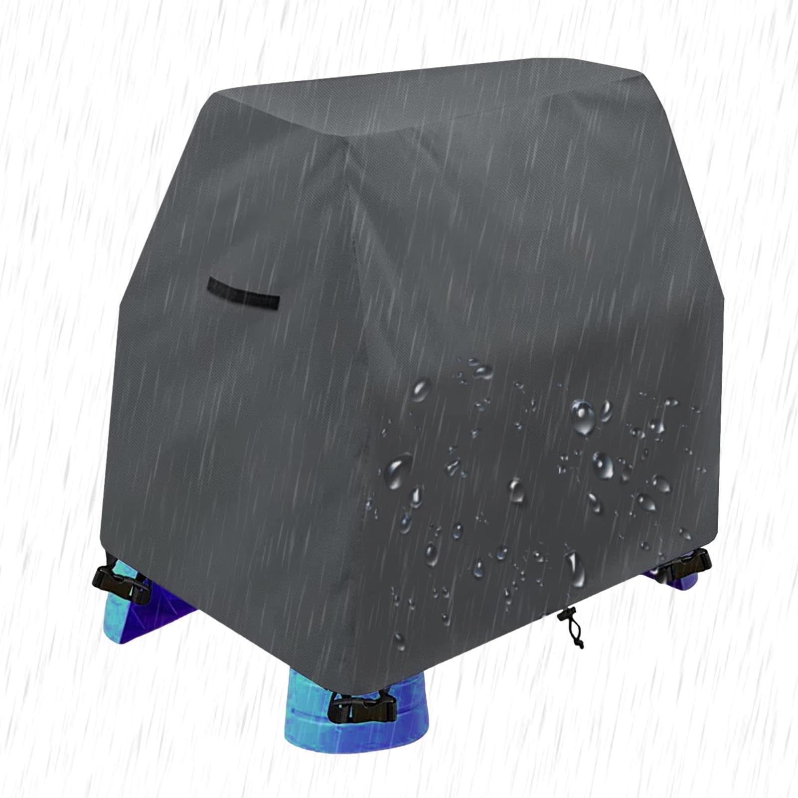 Mesa de agua - Fit Step 2 - Duchas de lluvia, mesa de juego para niños, hojas protectoras de mesa de agua para estanque, impermeable para niños, seguridad al aire libre, juguetes anti-UV, suministros