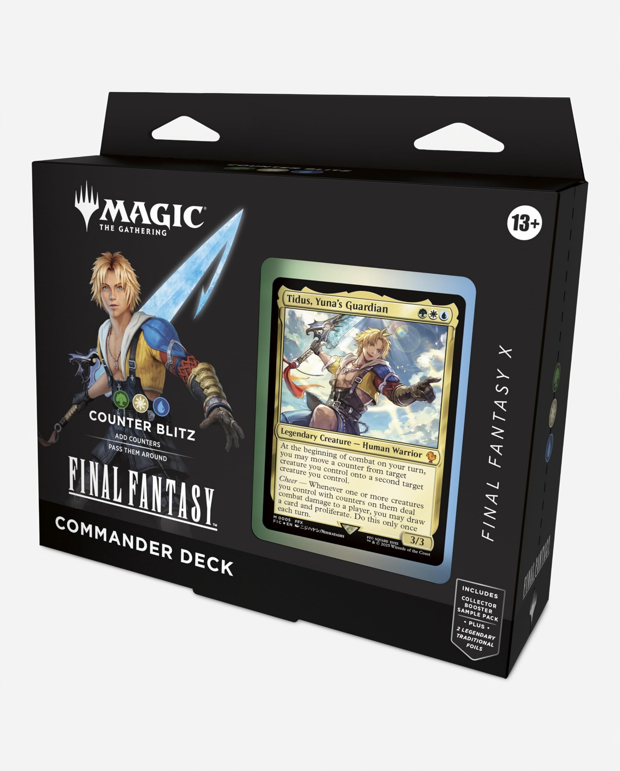 mtg ffx commander deck Magic: The Gathering Final Fantasy X Scene:Camp Comrades Ravnica Collectibles The Bundle is a Magic The Gathering Throne