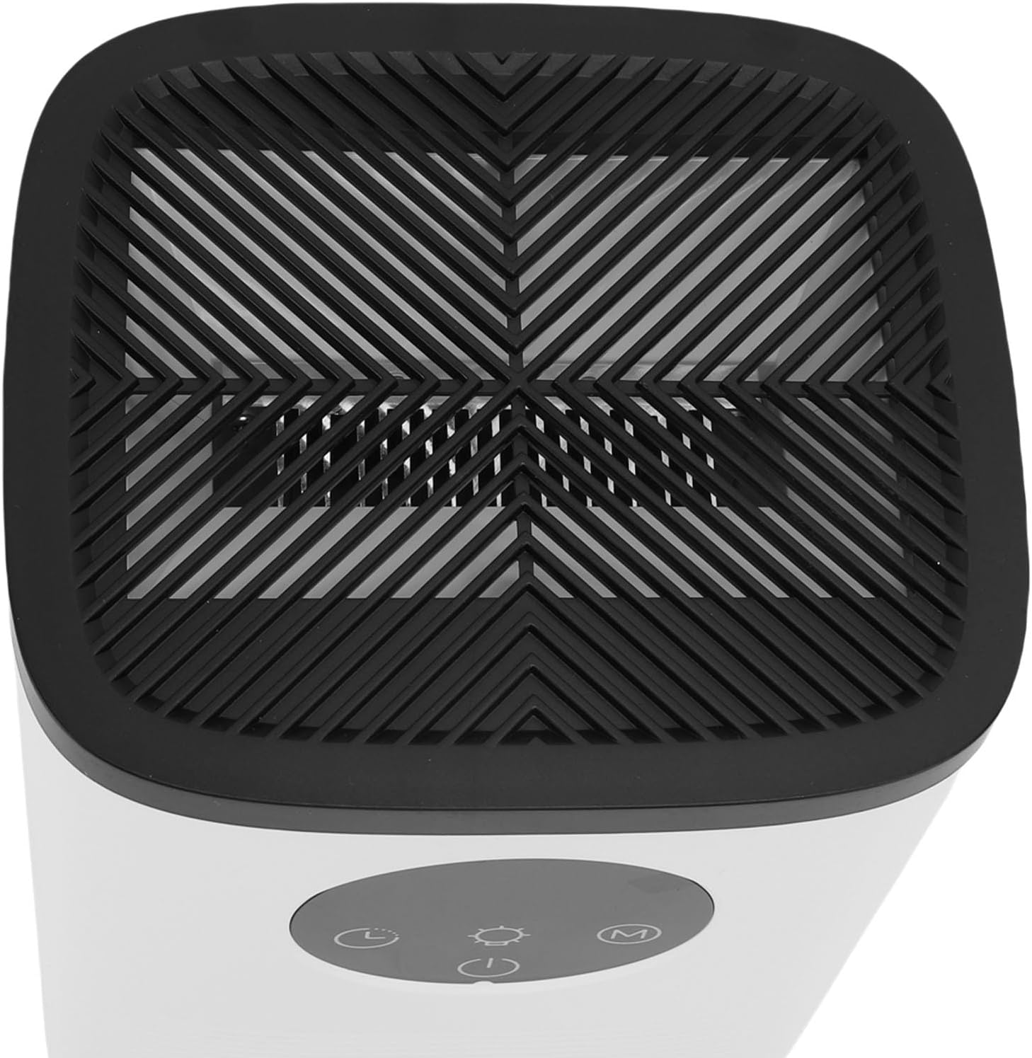 Luqeeg Desktop Dehumidifier White Small Quiet Dehumidifier with Timer LED Lights Sleep Mode Mode 1400ml Water Tank Capacity for Small Rooms Bathrooms Closets, Compact & Practical