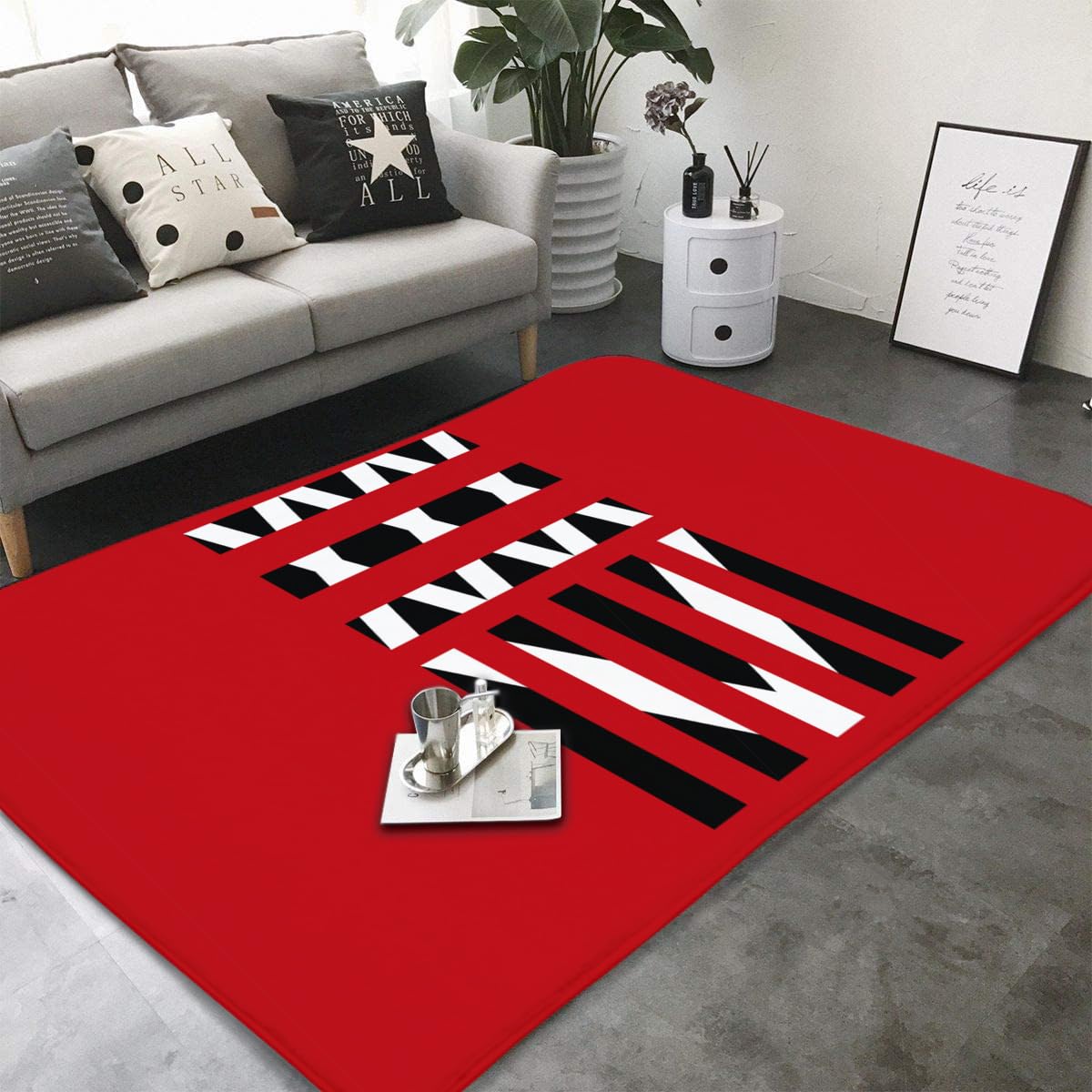 Amazon｜ワンオクロック One Ok Rock カーペット ラグマット 150