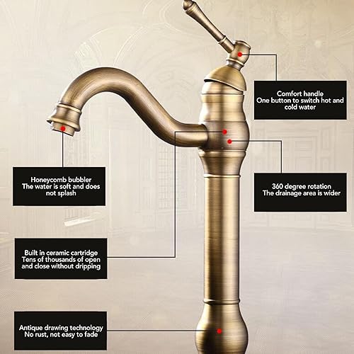 Miniatura 6 de Instalación sencilla de bricolaje, todos los accesorios de instalación necesarios están incluidos con cada grifo de cocina. Puedes configurarlo