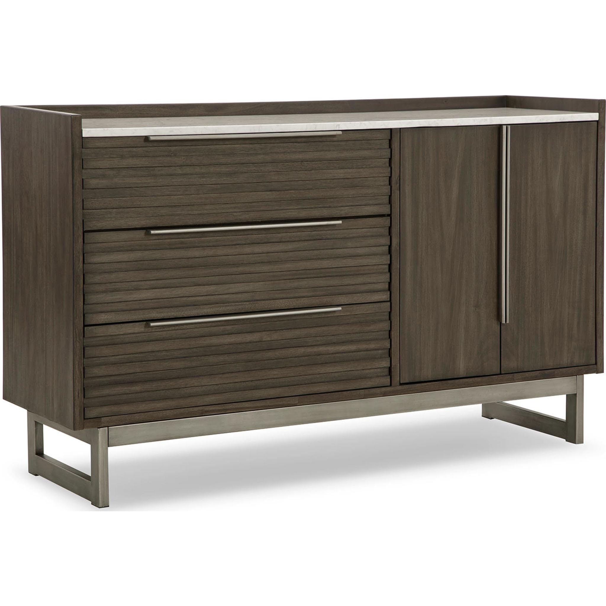 Signature Design by Ashley Arkenton Marble Top Dresser