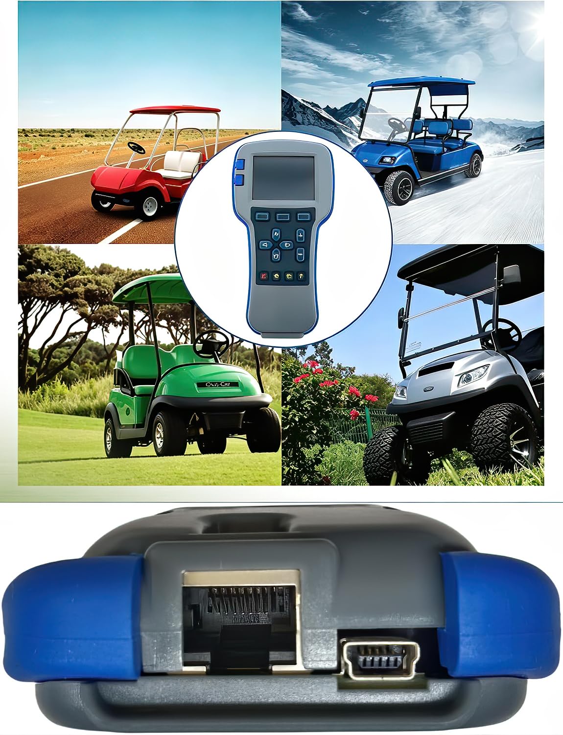 1313-4331 Programmatore palmare per controller Curtis - Strumento diagnostico a livello di rivenditore per carrelli elevatori, carrello da golf, EV - Impostare parametri, errori di lettura