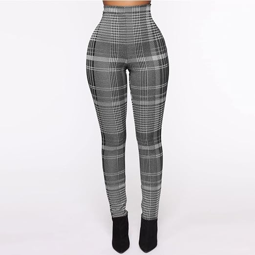 High Waist Pencil Pants Tight Trousers 
