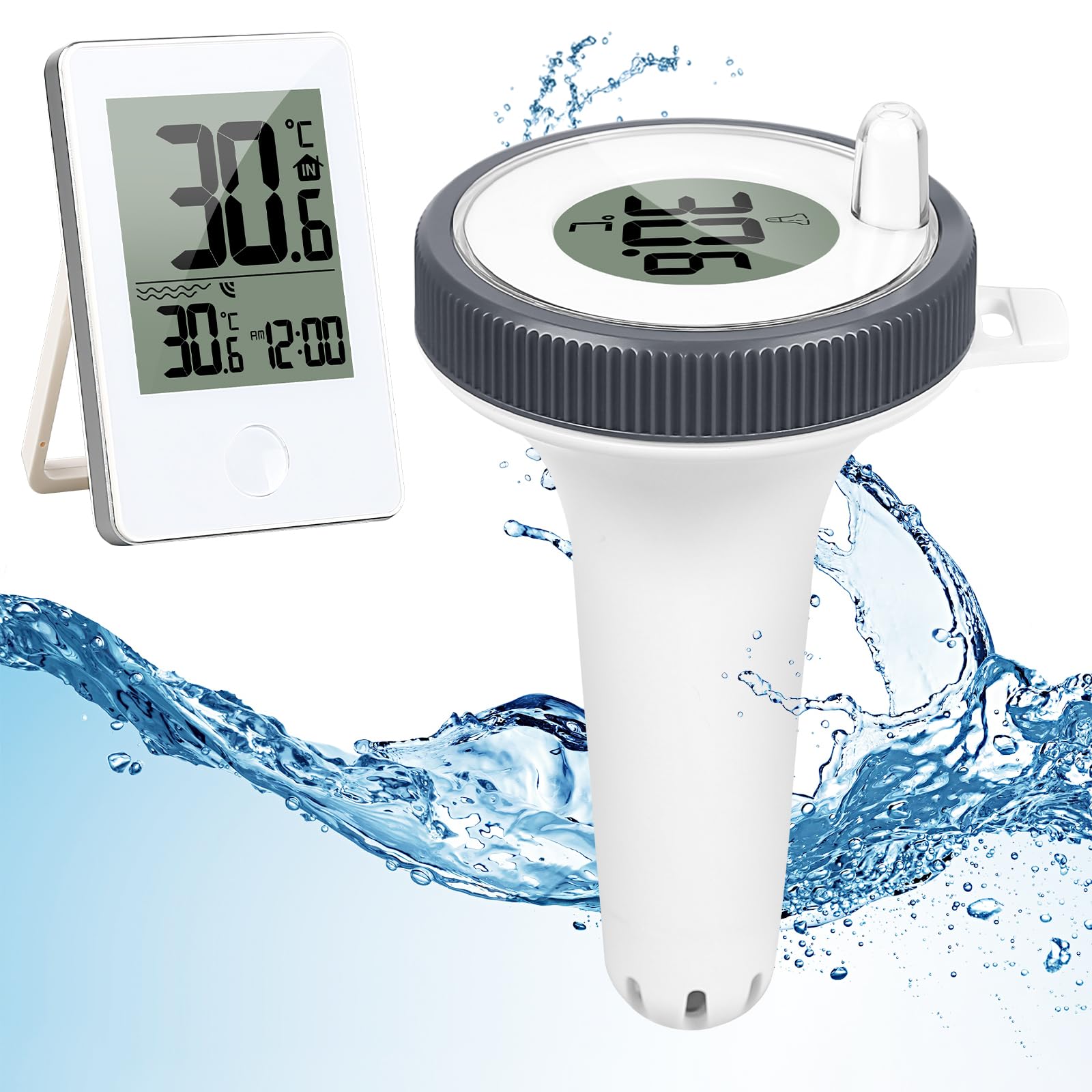 HEBEOT Schwimmendes Pool-Thermometer - Für Schwimm Produktbild-Vorschau 10