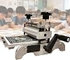 Manual Printmaking Etching Machine Relief Block Printmaking Lino Press Machine Adjustable Roller Height Clear Even Printing for Printing Supplies Decorative Display