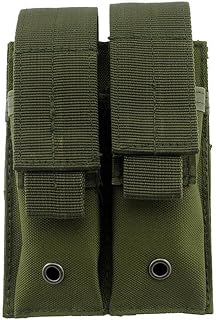 JINJULI Tactical Molle Double Magazine Pouch Pistol Mag Pouch