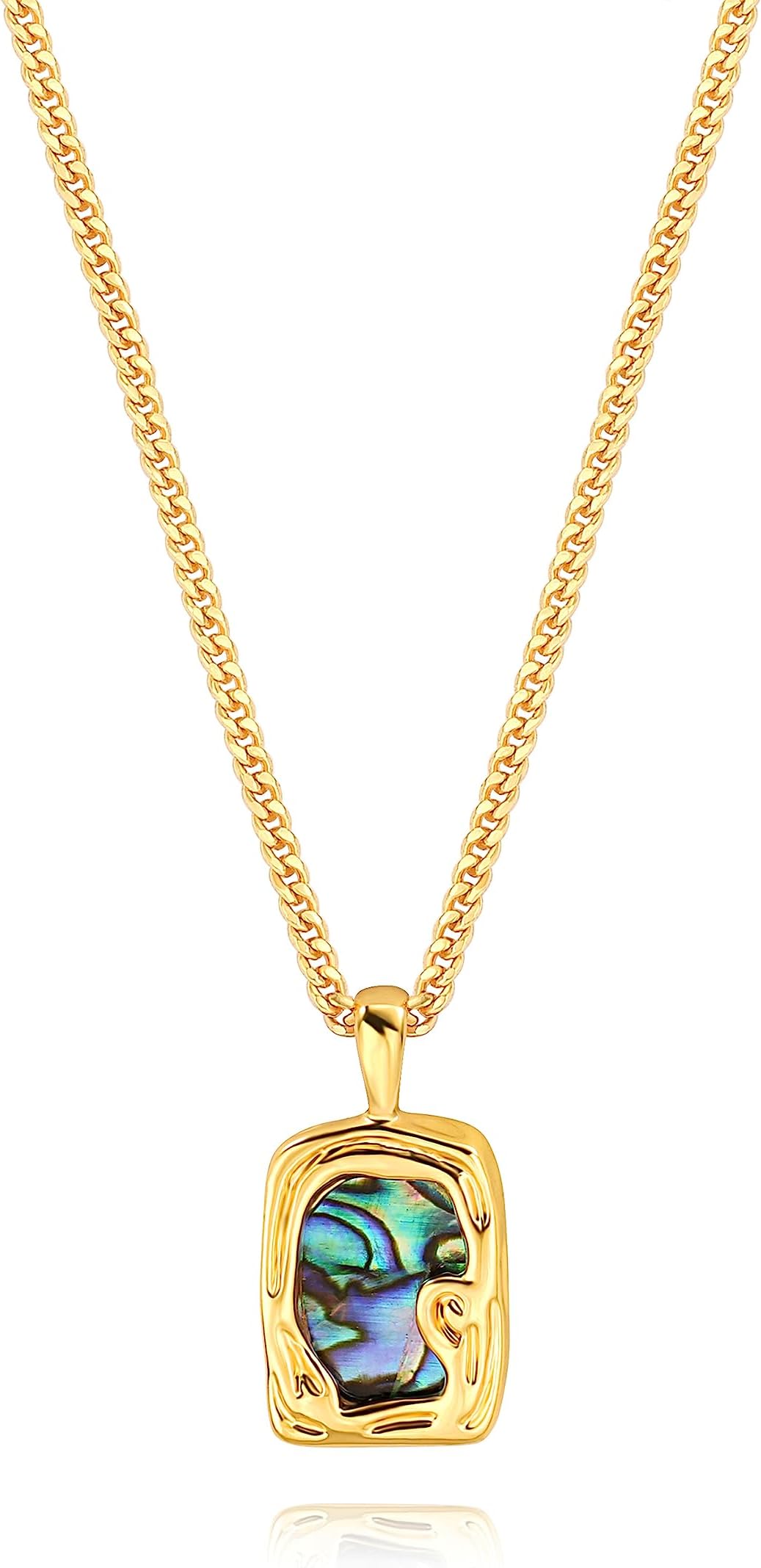 CANEVINKA 18K Gold Plate Coin Pendant Necklace for Women Dainty Compass Sunflower Necklaces Personalized Chain Layered Jewelry