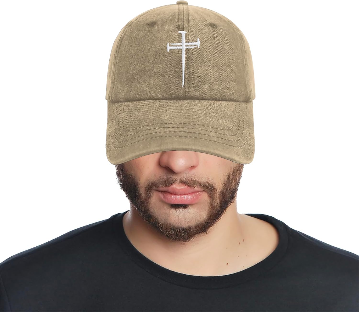 Christan Jesus Cross Baseball Cap Embroidered Dad Hat - Image 7