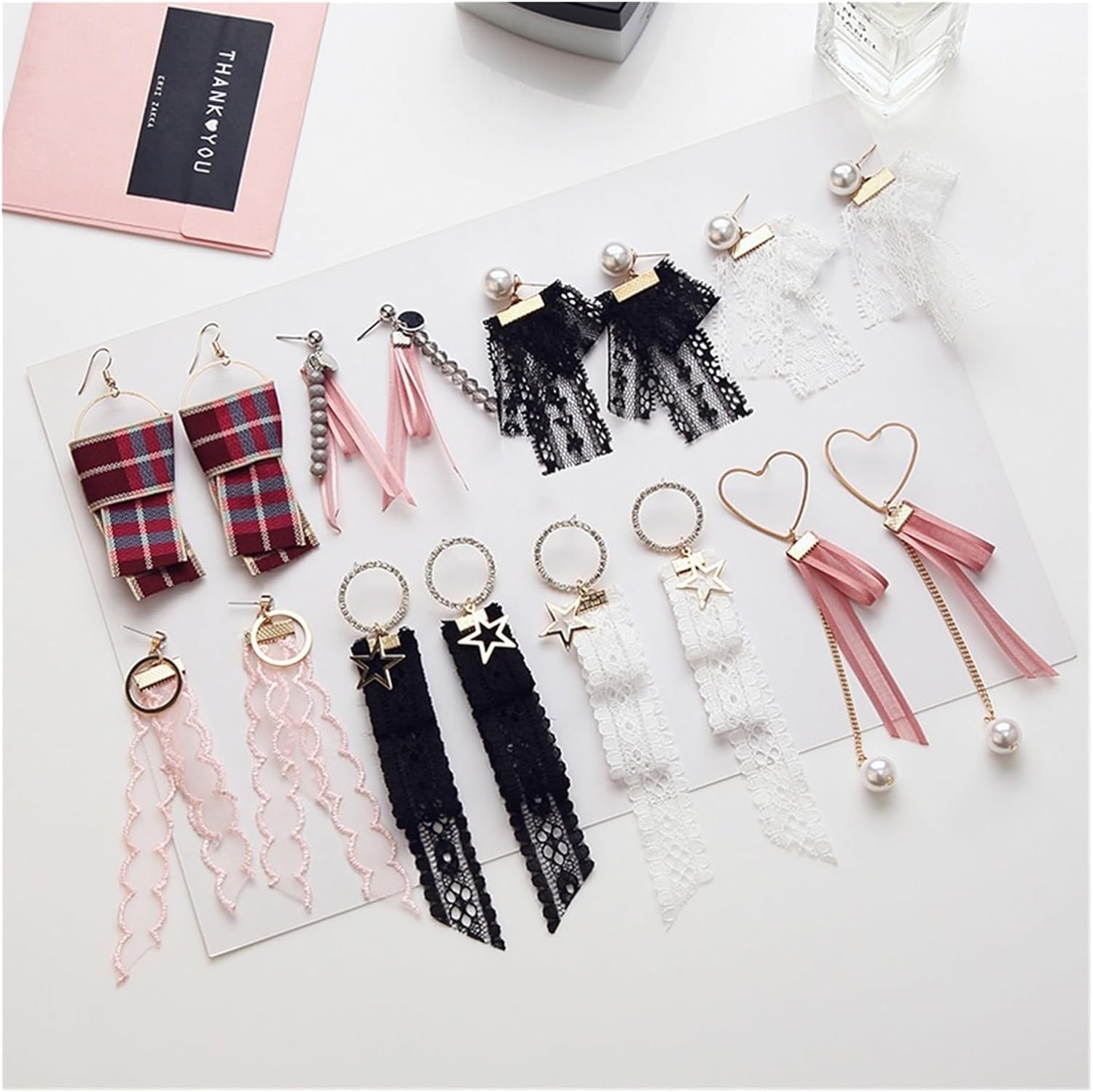 Fold Over Cord Ends 600pcs Crimp Ends Tips Clamps Cord Ends Beads Clasp 6/8/10/13mm for Jewelry Making(Bronze,8mm)