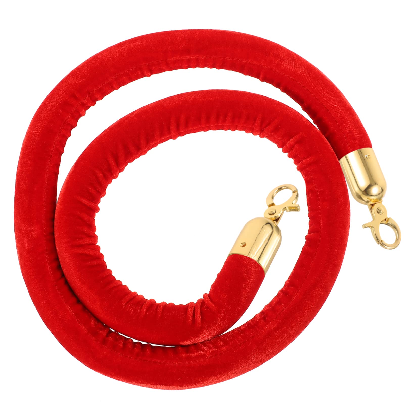 Hohopeti Rope End Stop Spring Hook Springs with Hooks Concierge Railing Accessories Guardrail Accessories Fence Clip Board Barrier Rope End Van Accessories Cord End Cap with Hook Cord Locks