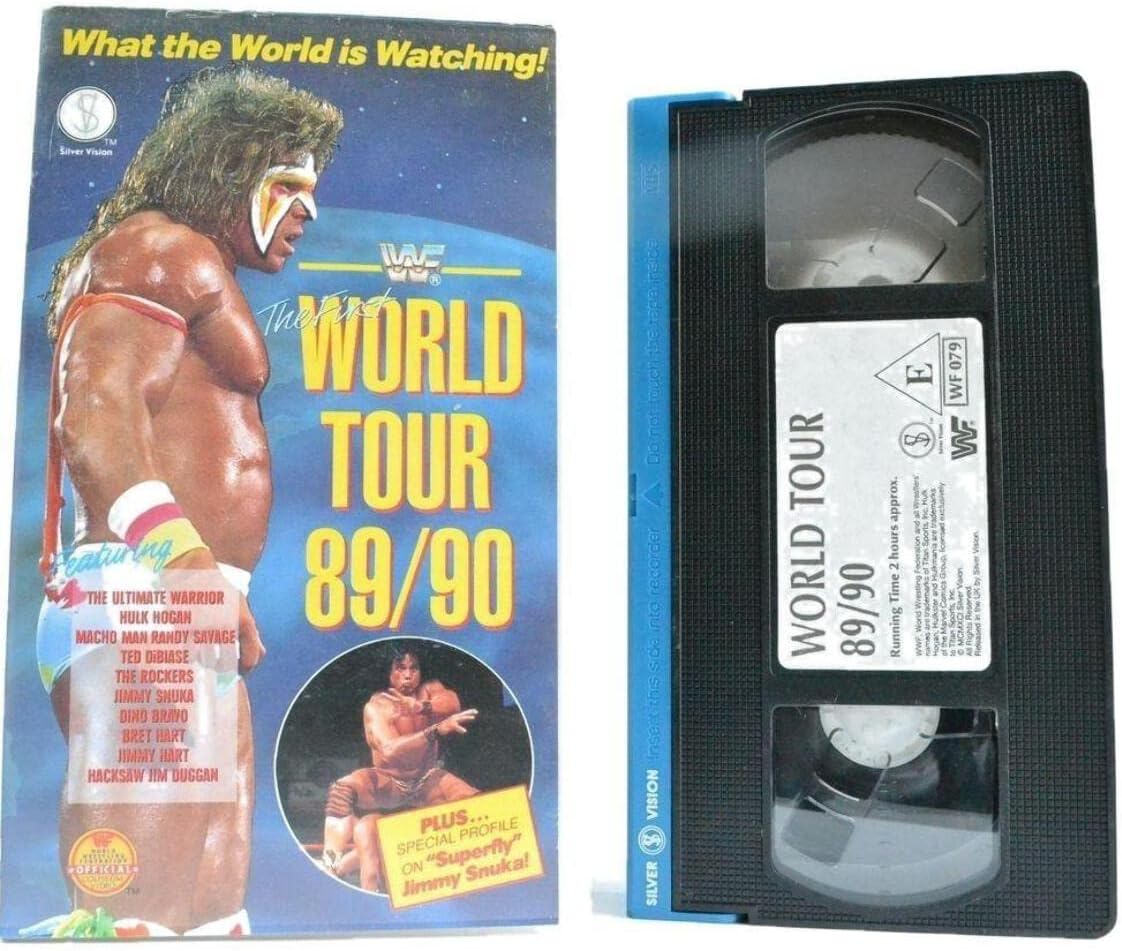 WWF World Tour '89/90 [VHS] Amazon.de DVD & Bluray
