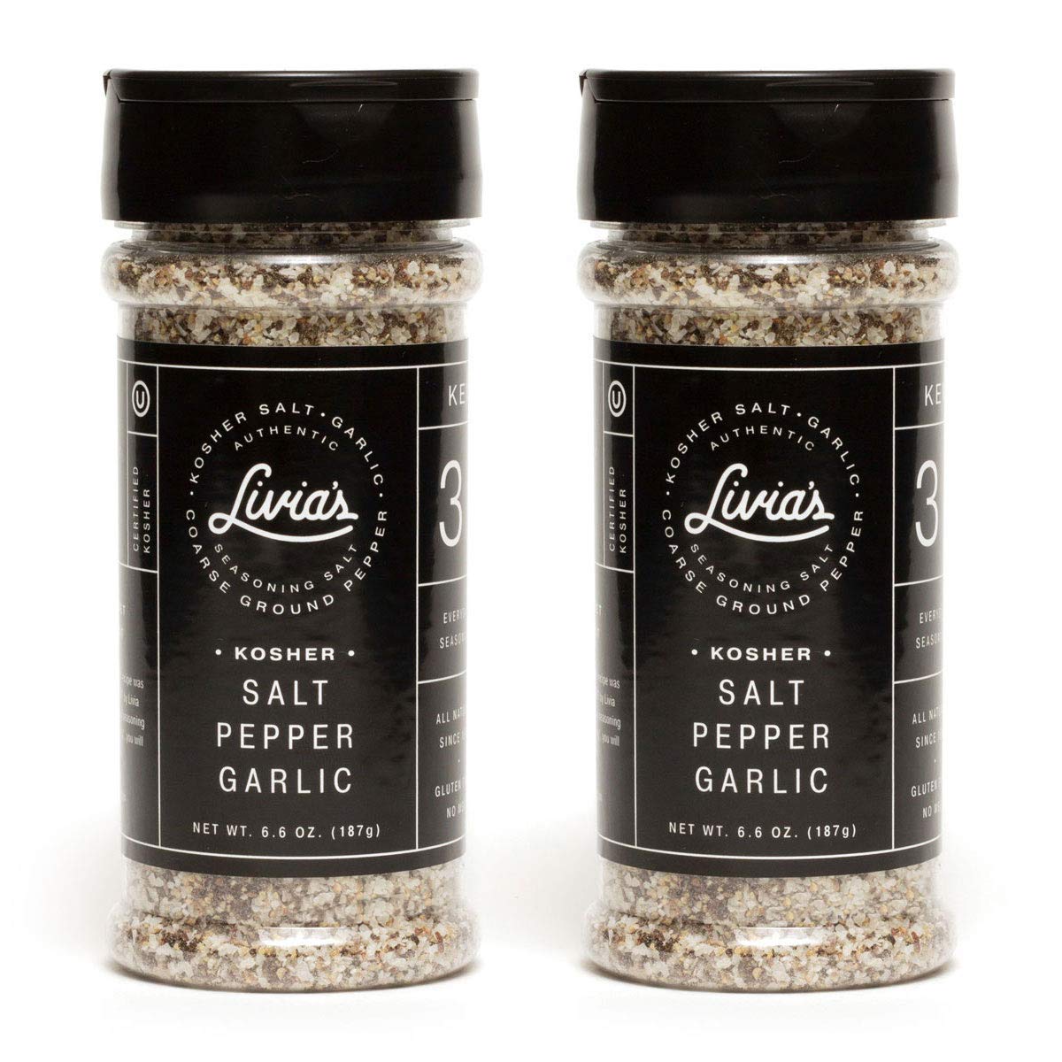 Livia's Seasoning Salt, 6.6 oz (2-Piece)