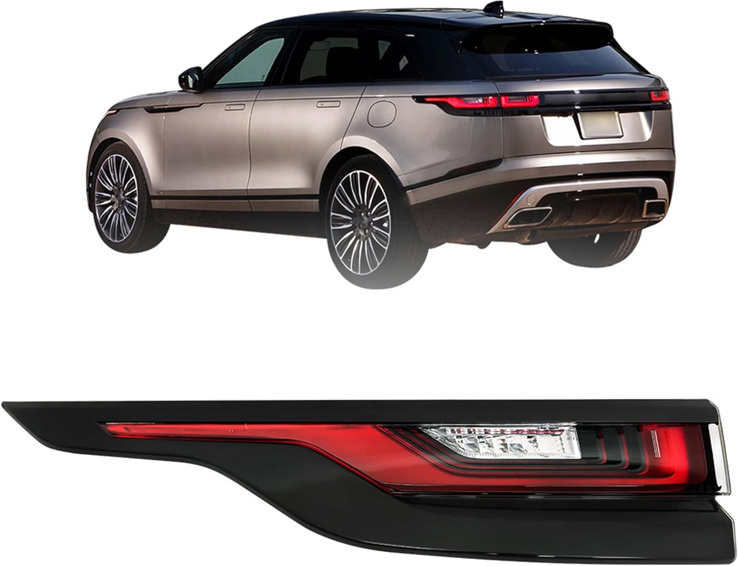 lh left side outer tail light replacement for range rover velar 2018-2023 driver side tail lamp lr111108