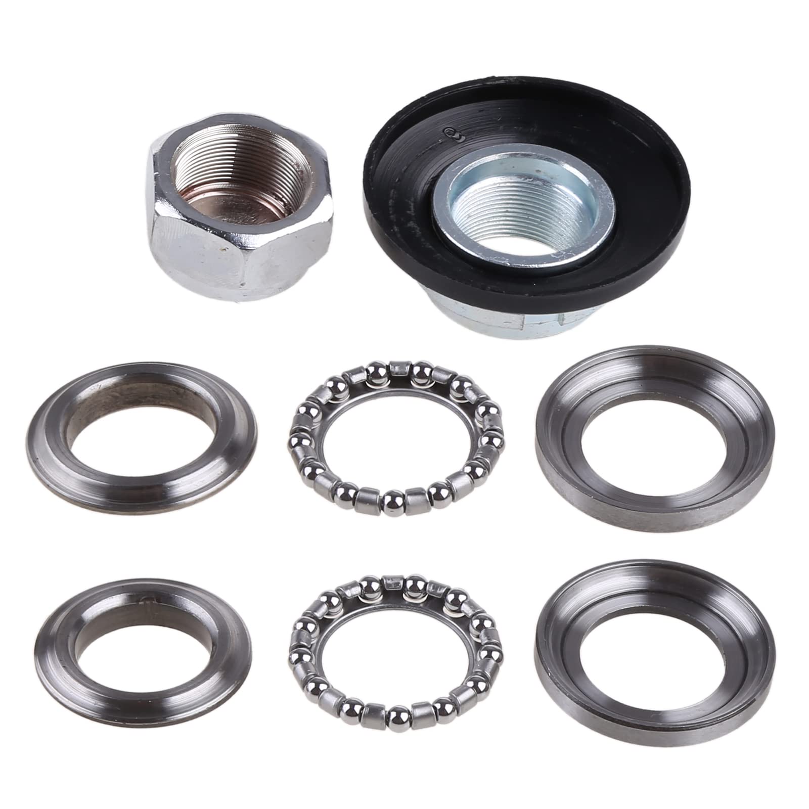 Cuscinetti conici per sterzo per Dirt Pit Pro-Bike 91683/22.5 91683/24, kit di cuscinetti per sterzo da 50 cc, 70 cc, 90 cc, 110 cc, 140 cc, 160 cc, 250 cc, per rimozione di dadi e chiavi di