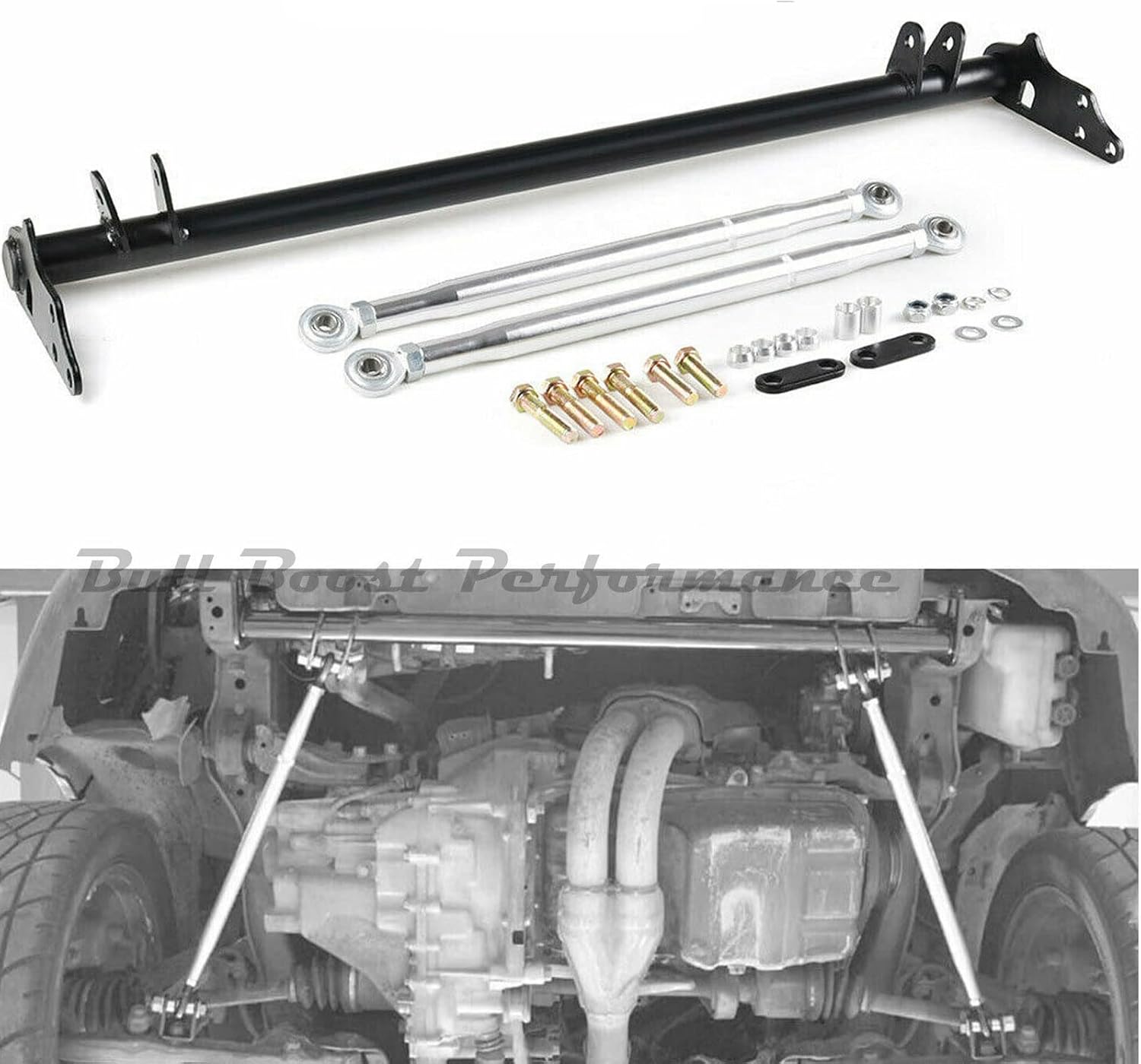 Bull Boost Performance Pro Series Traction Bar For 88-91 Honda Civic EF CRX Acura Integra