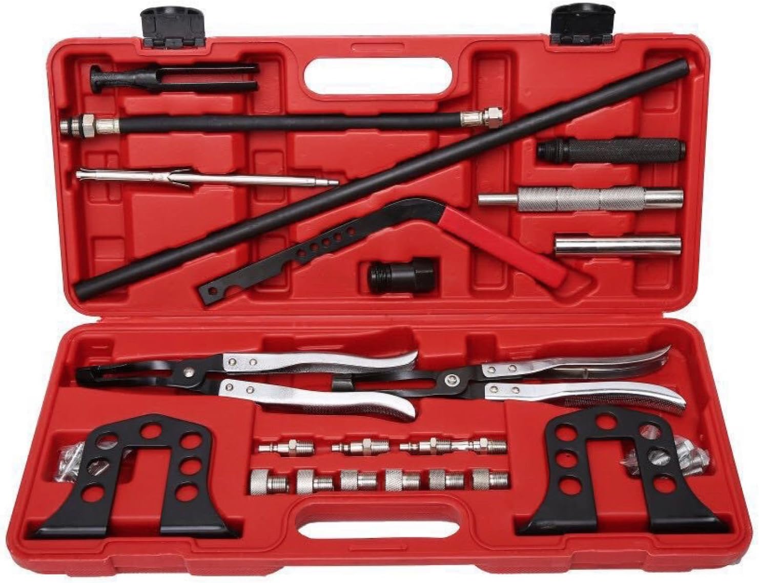 WINTOOLS Pro Cylinder Head Service Set Valve Spring Compressor Removal Installer Tool Kit