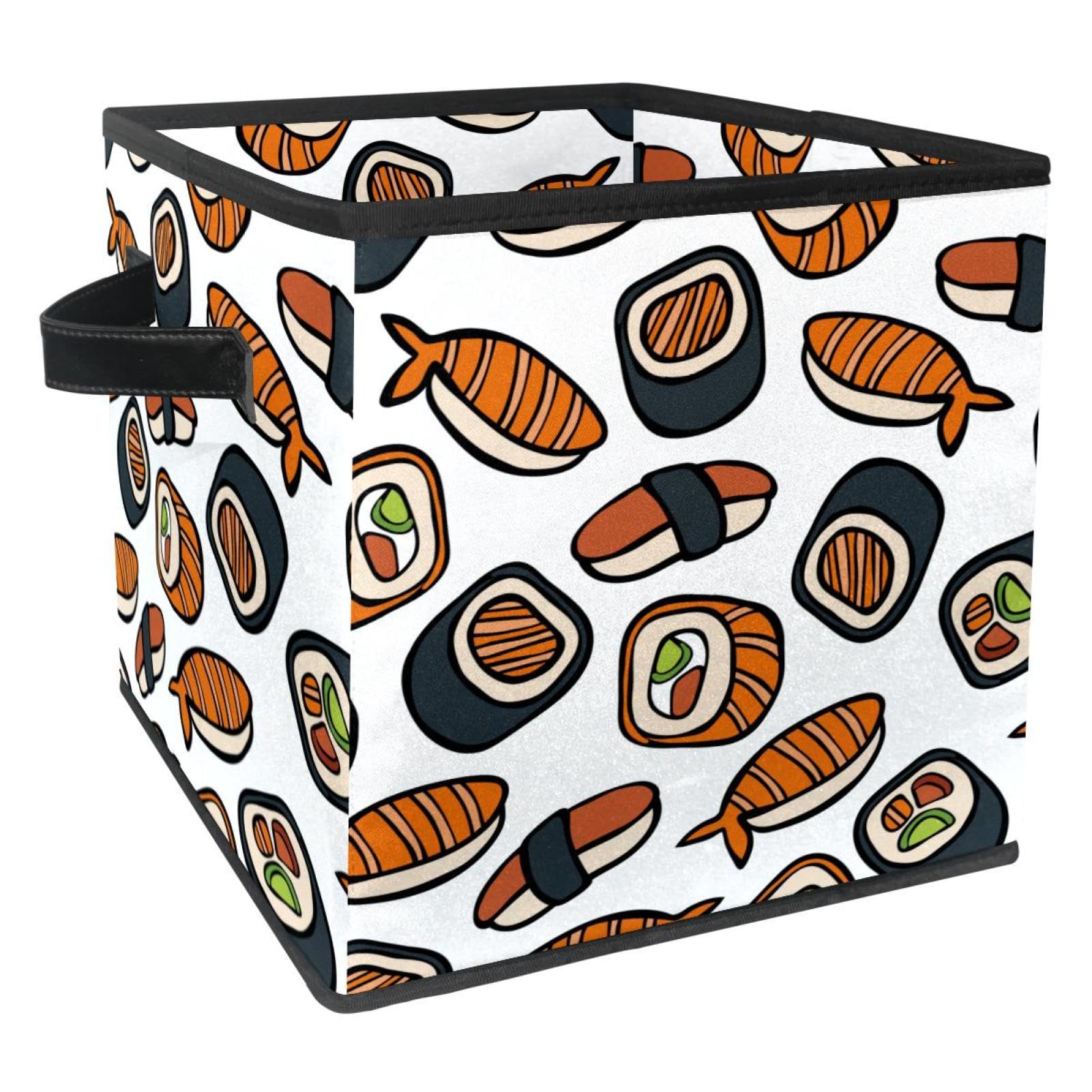 Boîte de rangement pliable cube motif dessin animé pour placard ordonné