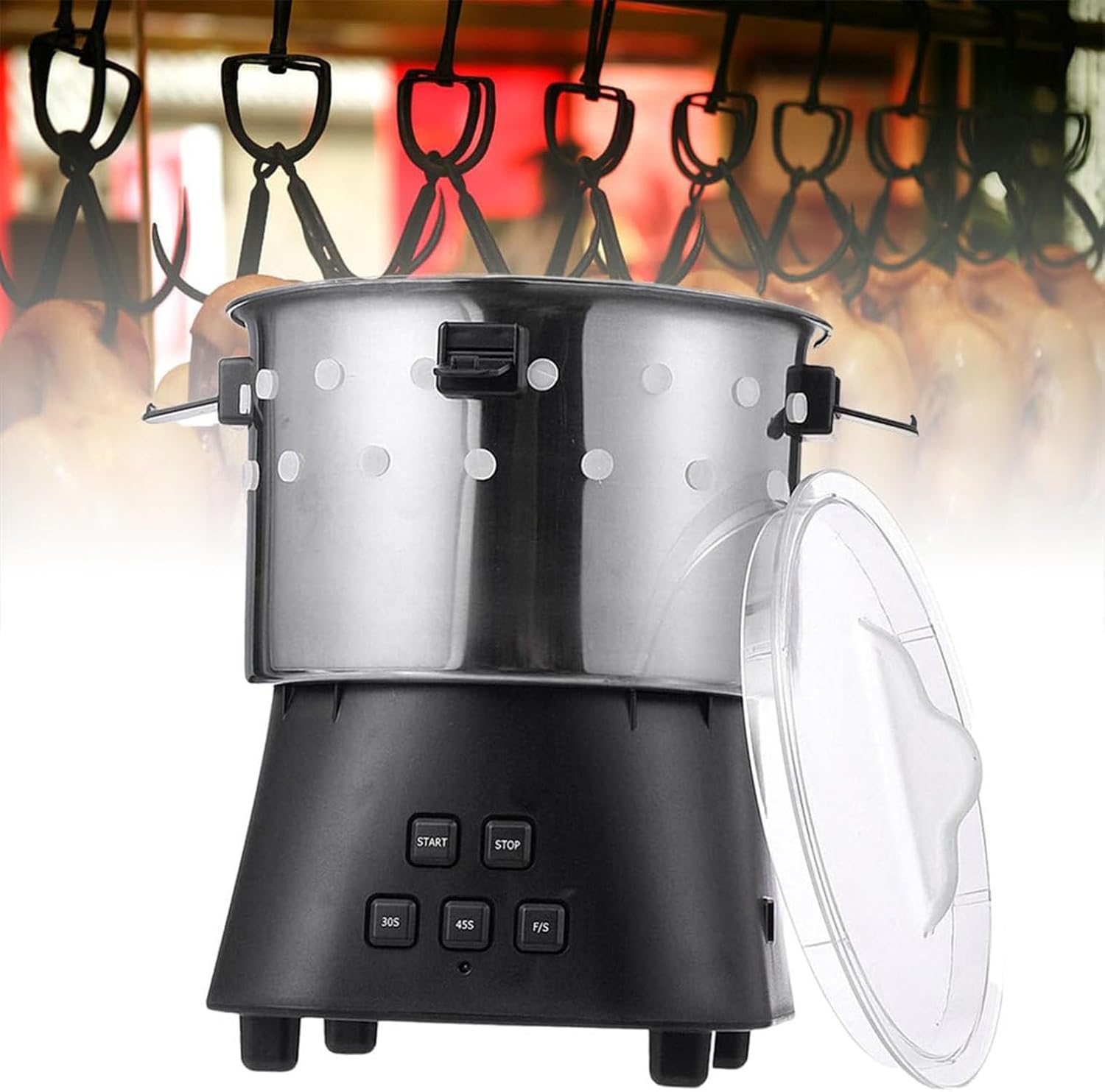 GEHPYYDS Mini Plucker Machine 110220V to 12V Quail Bird