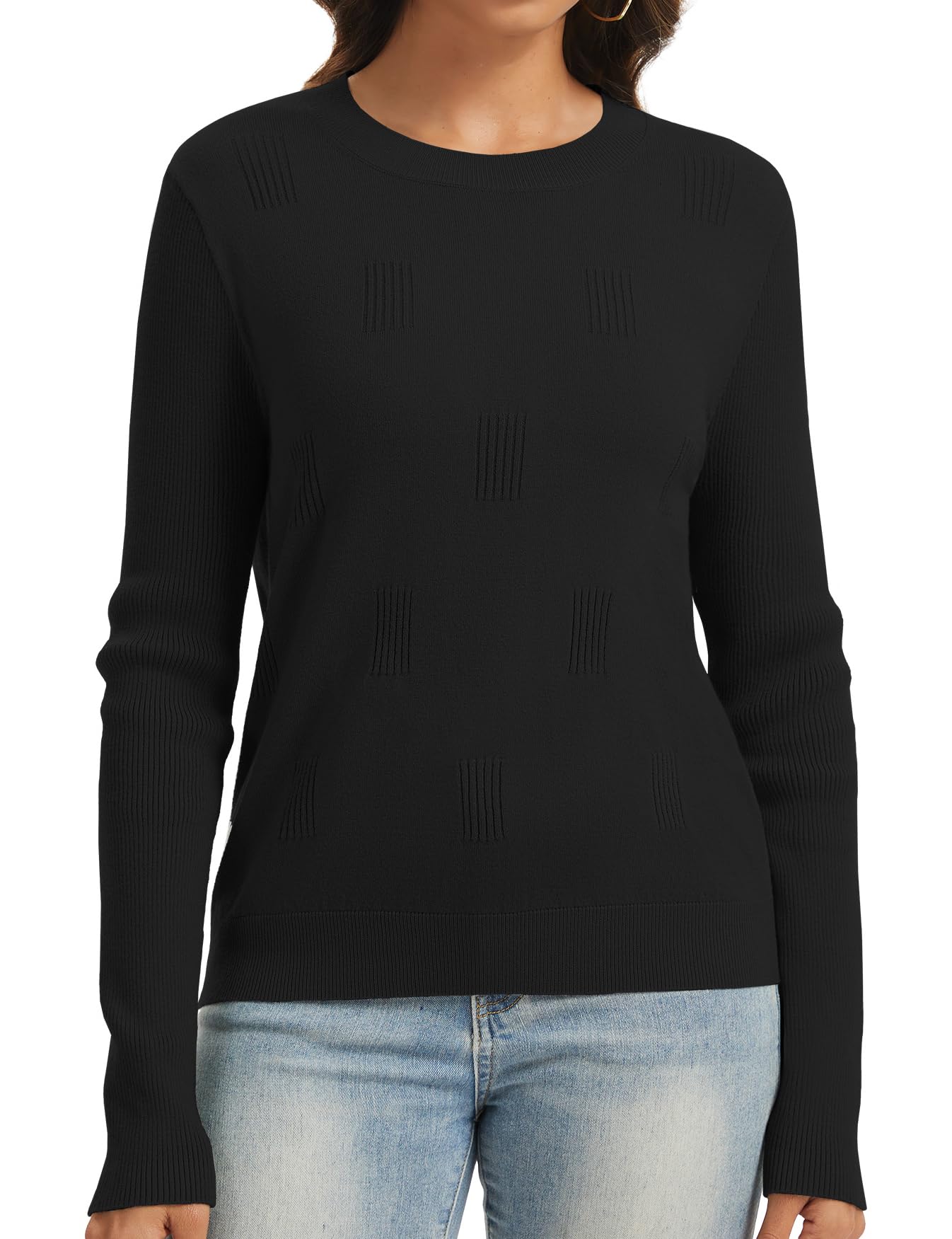 Actcat Pullover Damen Winter Langarm Strickpullover Warm Casual als Elegantes Oberteil für Herbst und Winter