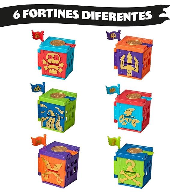 Foto 5 de 8 de PIRATIX Adventure World Serie Golden Treasure–Captain Pack Tina Thunder.Incluye 4 Piratix;capitán Dorado…