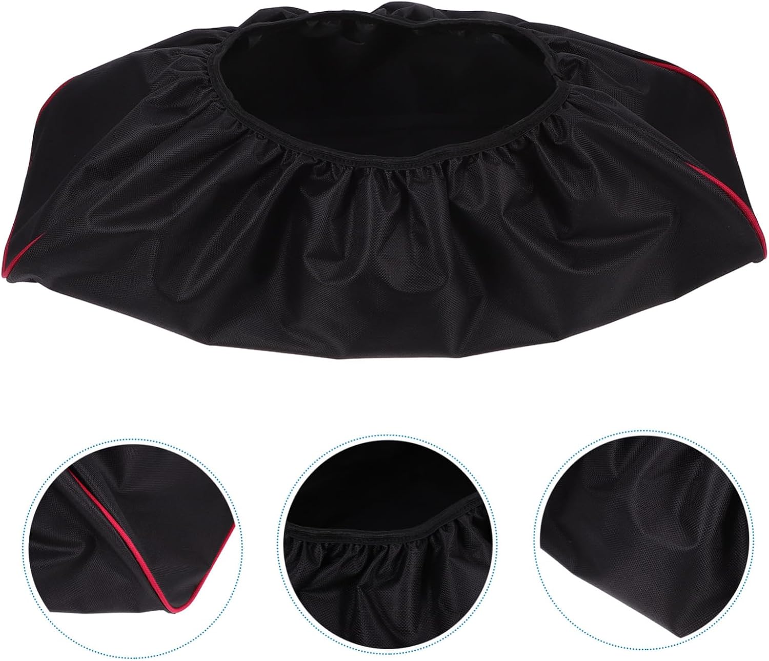 Oxford Cloth Cover Car Winch Protector Tarp Black Auto Winch Shield Easy Install